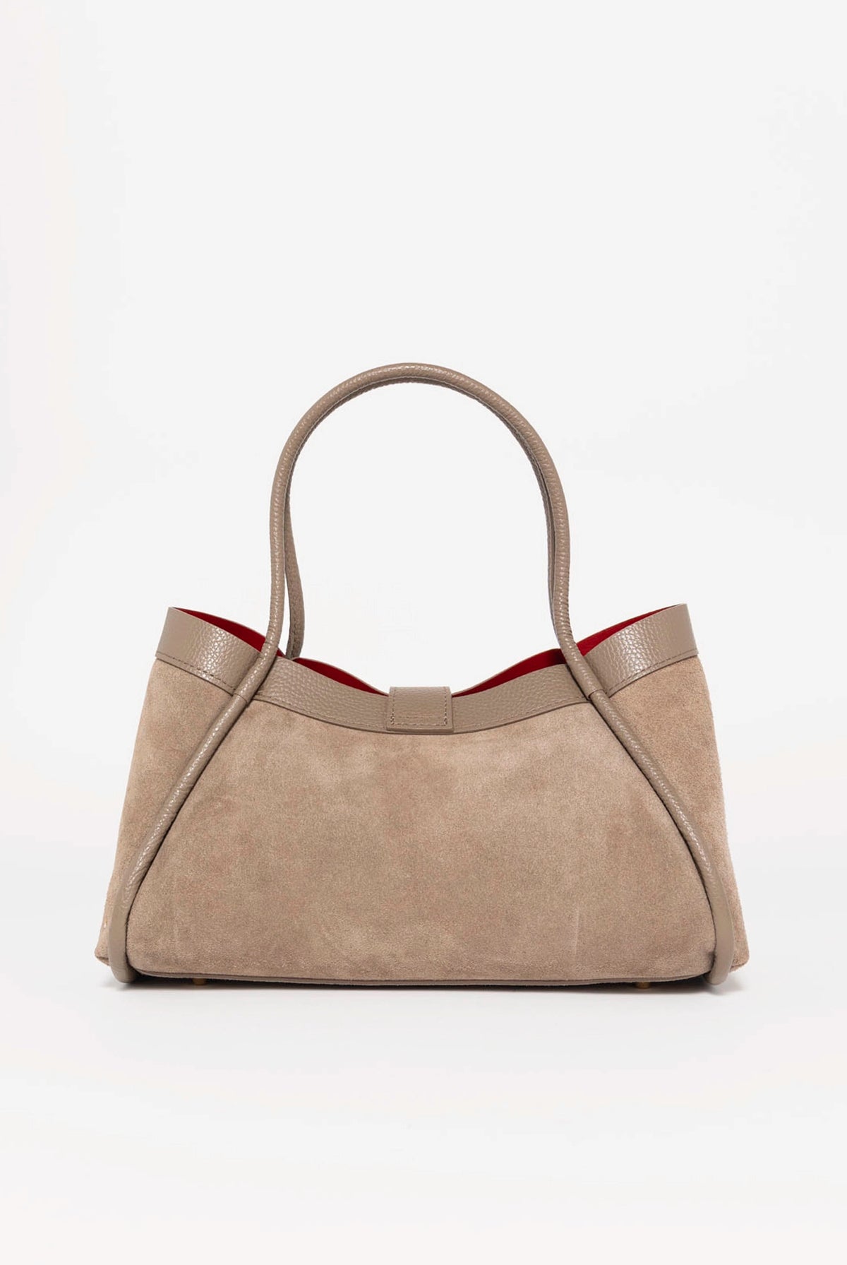 swatch_Taupe tola italian suede shoulder bag