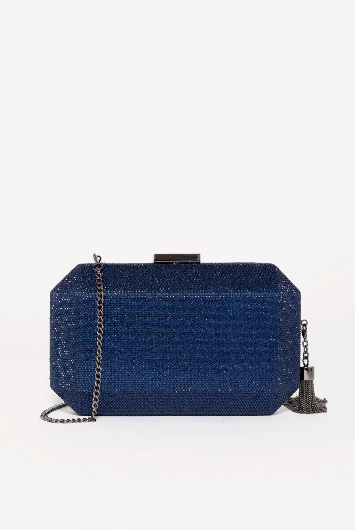 swatch_Navy olga berg gia crystal clutch