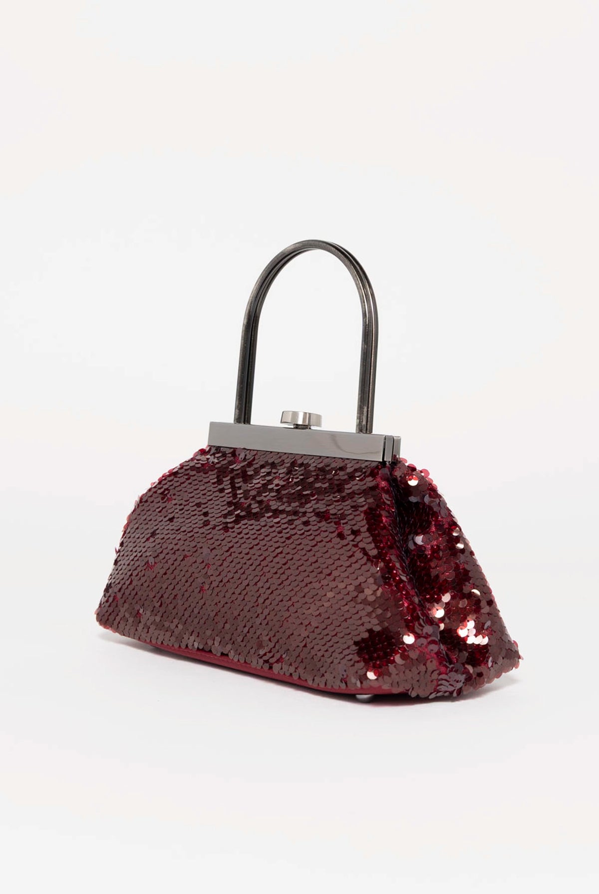 swatch_Burgundy olga berg tori sequin evening bag