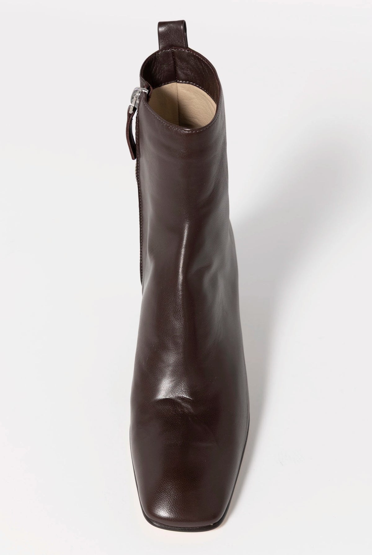 swatch_Espresso Leather pomme d'or elin heeled bootie
