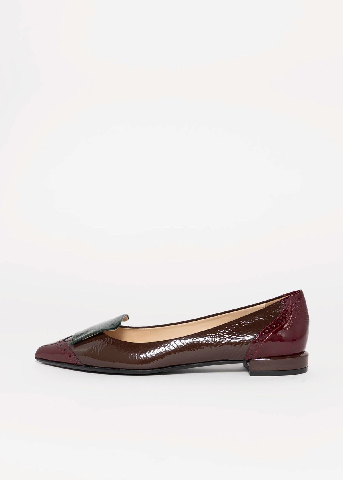 swatch_Brown Multi fabio rusconi italian leather spectator flat