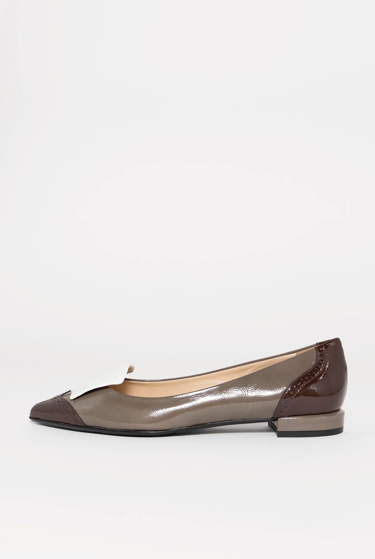 swatch_Taupe Multi fabio rusconi italian leather spectator flat