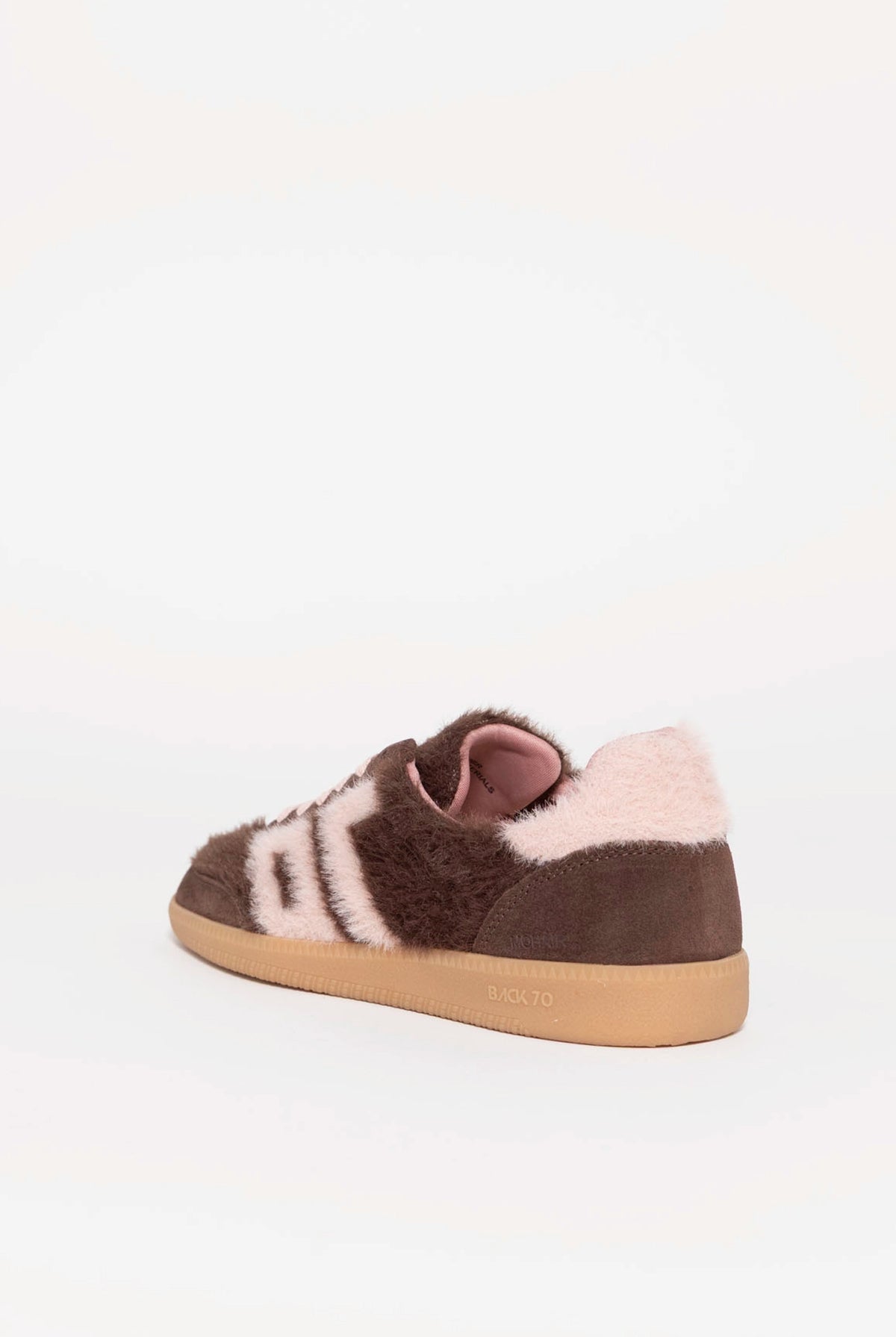 swatch_Coffee/Pink back70 mohair sneaker