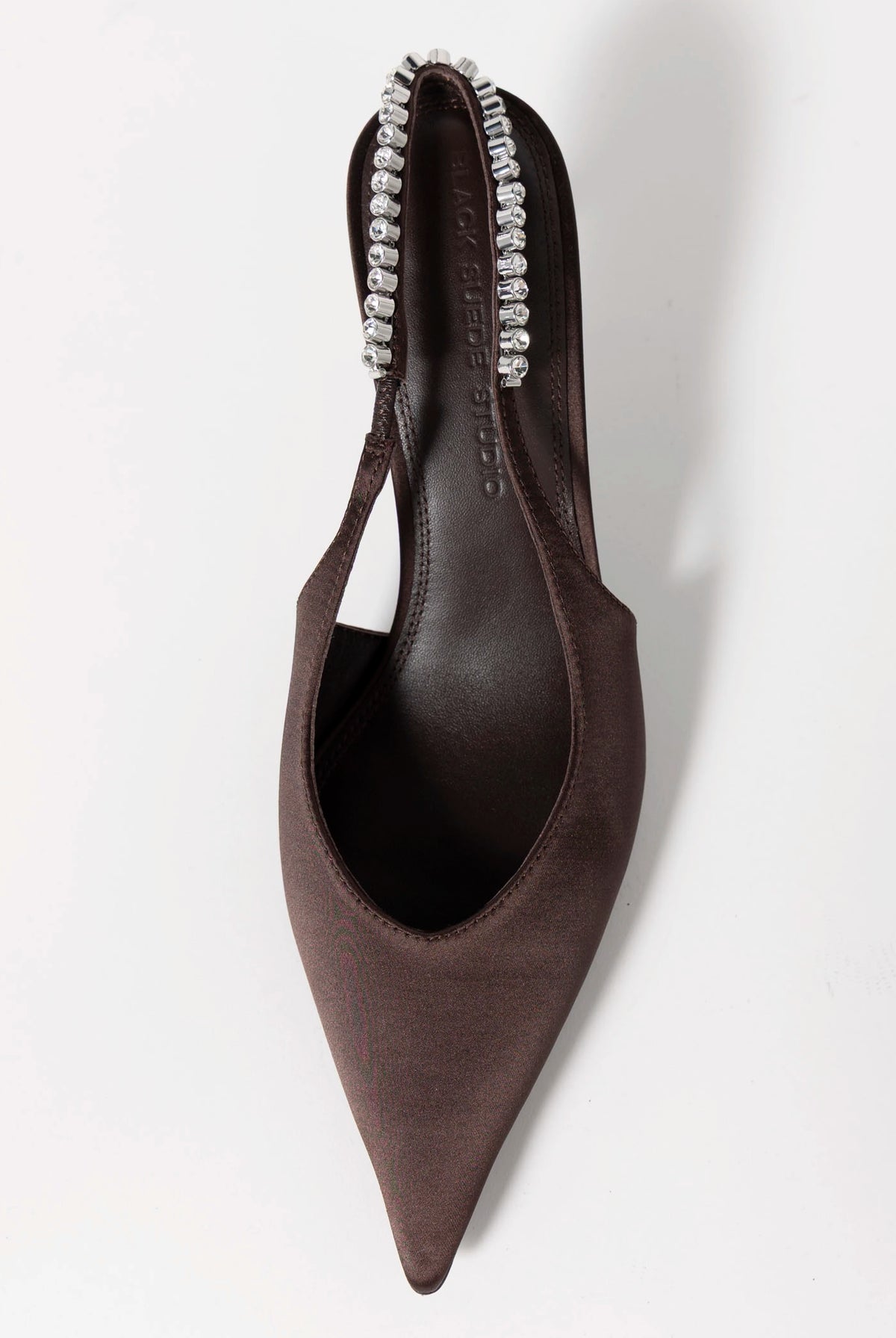 swatch_Cocoa Satin black suede studio jordyn satin slingback pump