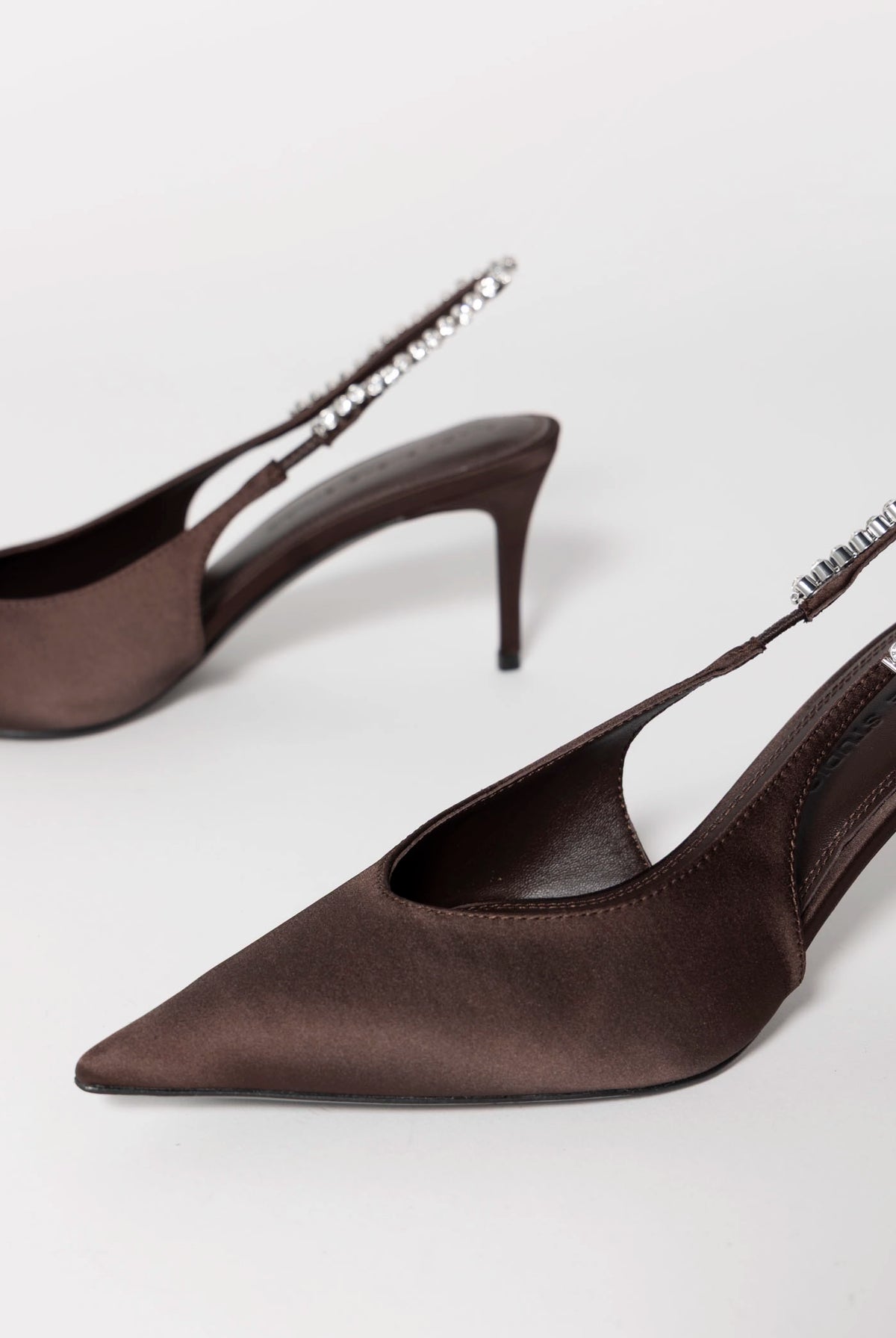 swatch_Cocoa Satin black suede studio jordyn satin slingback pump