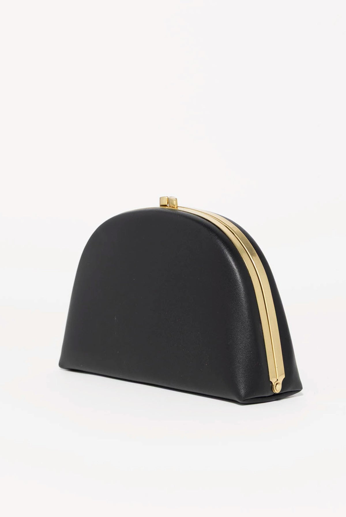 swatch_Black olga berg celeste curved clutch