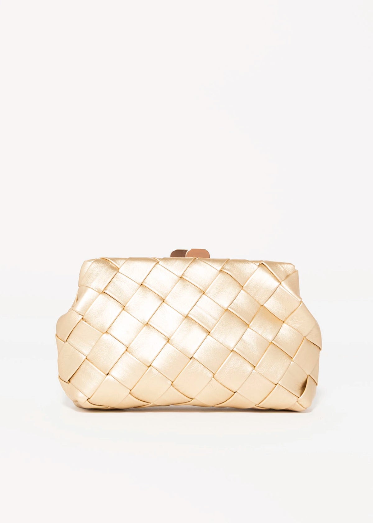 swatch_Gold olga berg quinn woven clutch