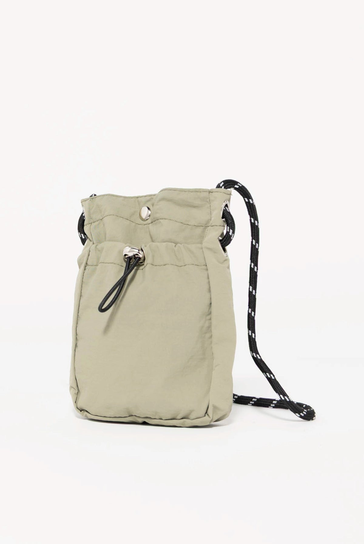 swatch_Dusty Green nylon mini crossybody bag
