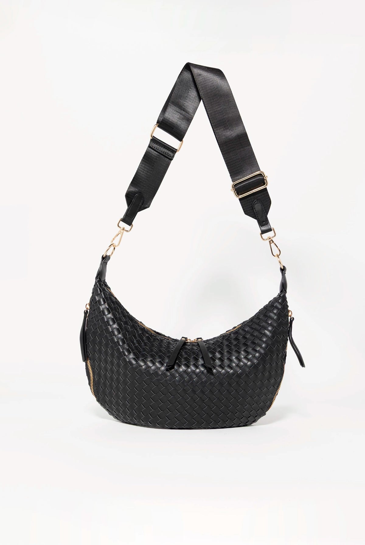 swatch_Jet haute shore rowe woven crossbody bag