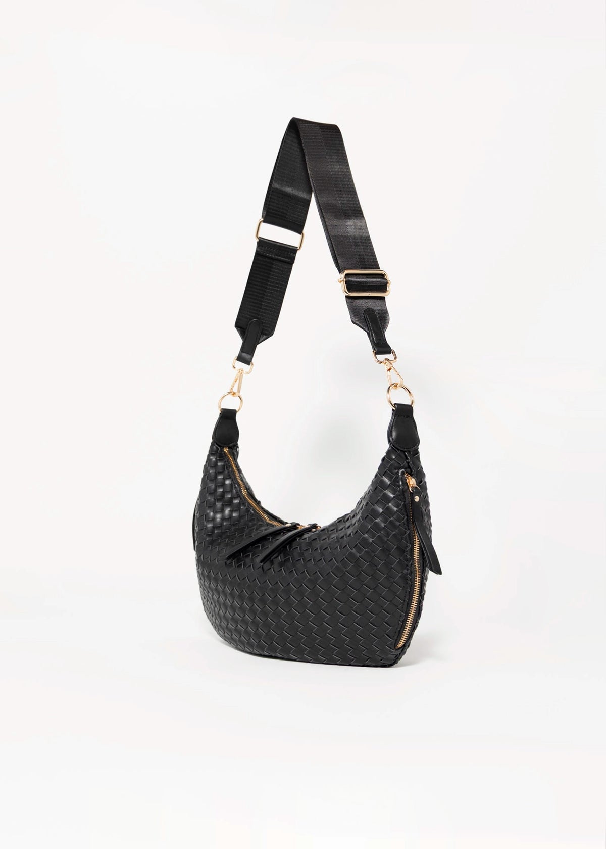 swatch_Jet haute shore rowe woven crossbody bag