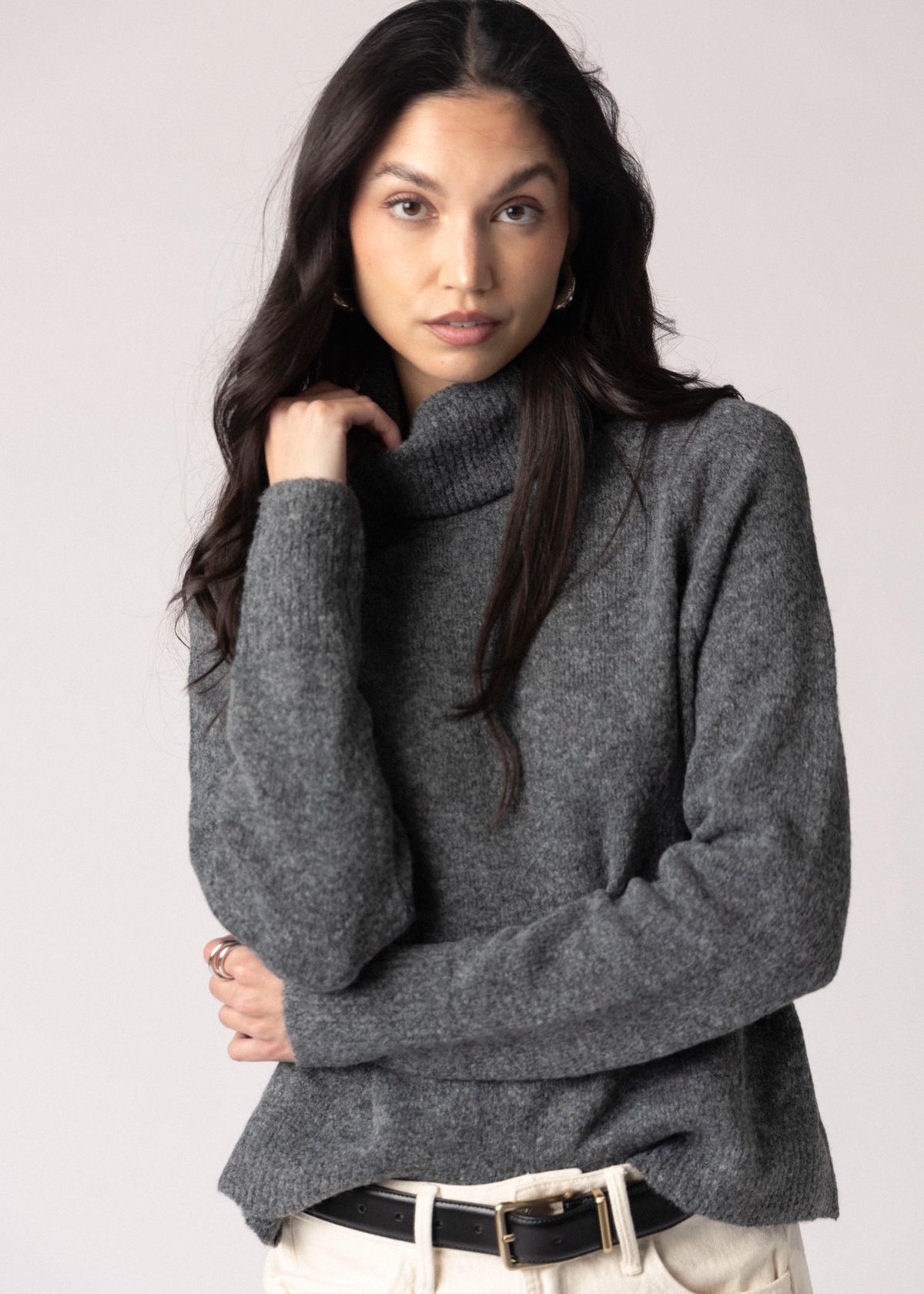 swatch_Granite john and jenn emmett turtleneck sweater