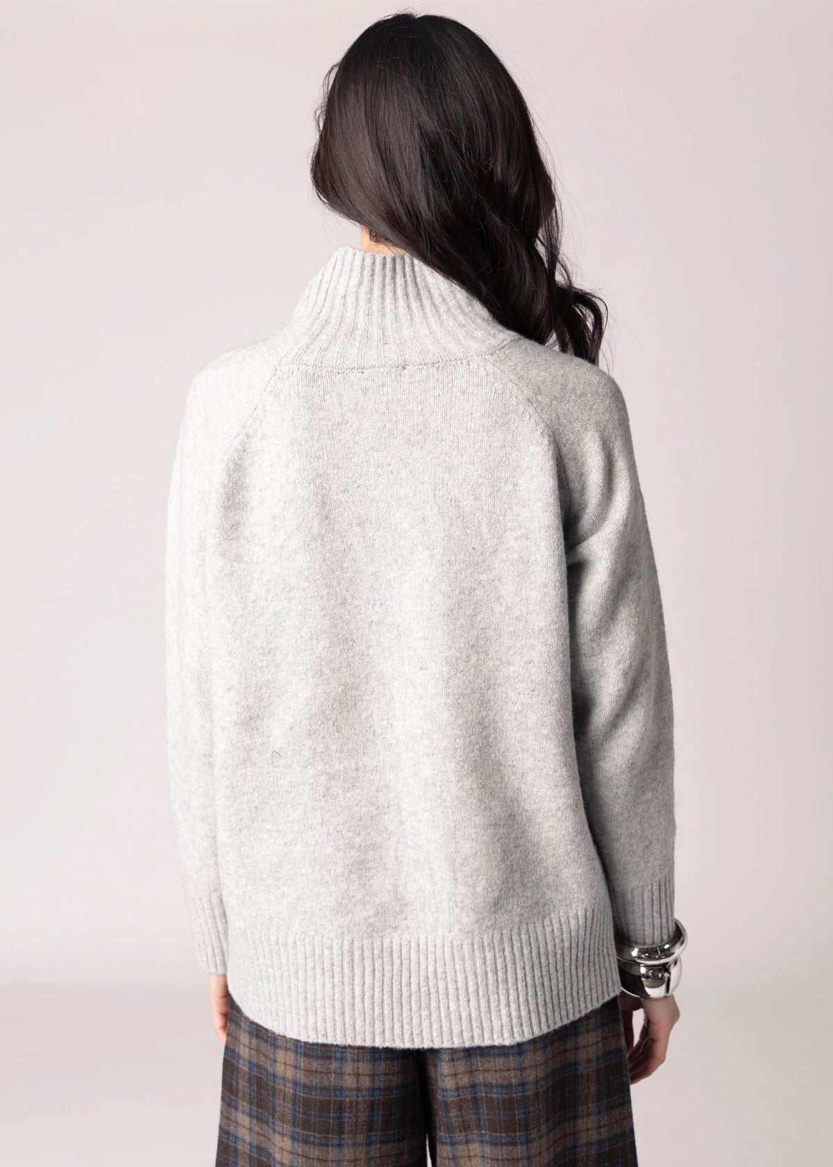 swatch_Grey Melange rd style anthousa oversized turtleneck sweater