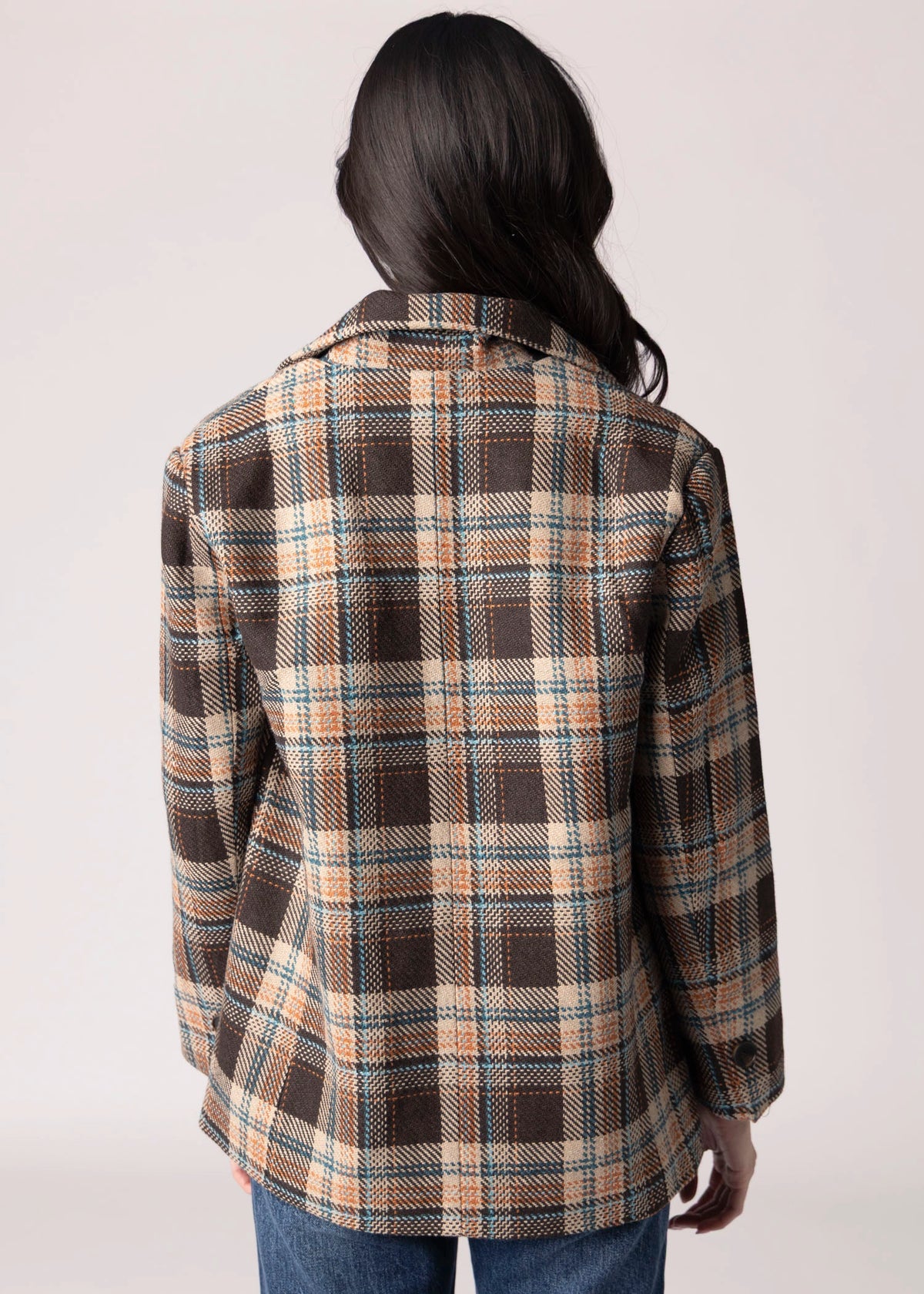 swatch_Brown Plaid john and jenn walter plaid blazer