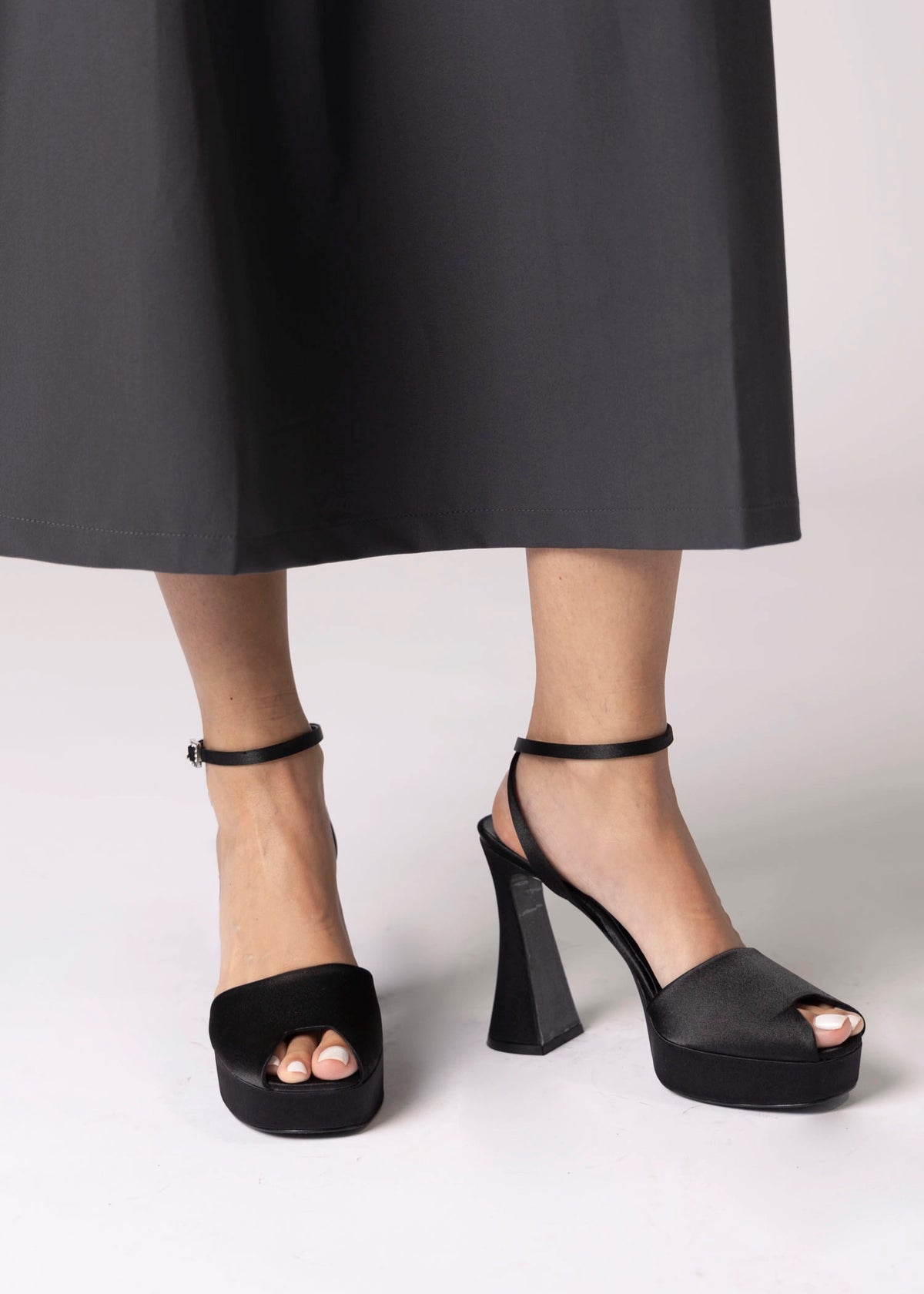 swatch_Black Satin nova roma satin platform heels