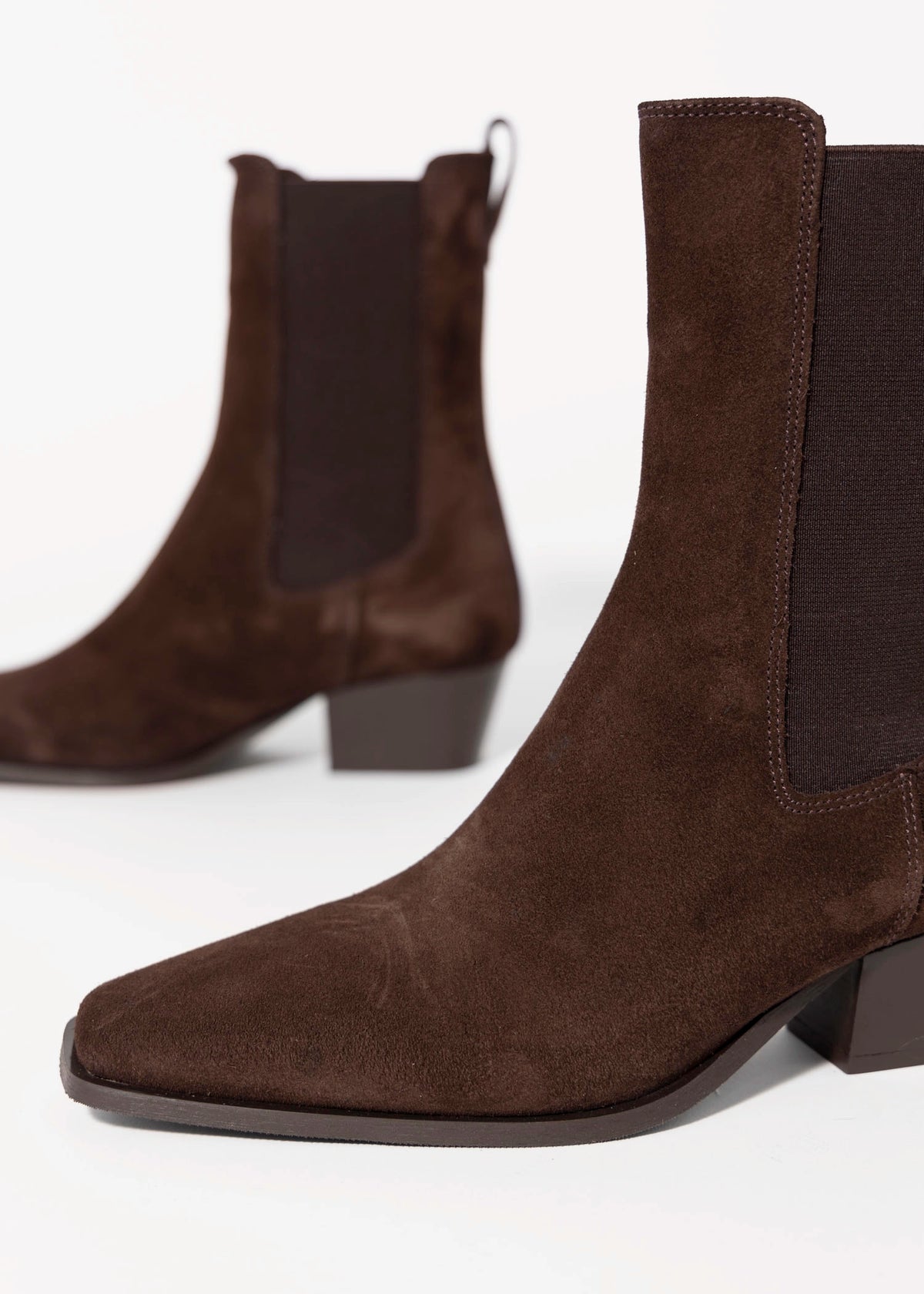 swatch_Brown Suede nova roma western leather chelsea boot