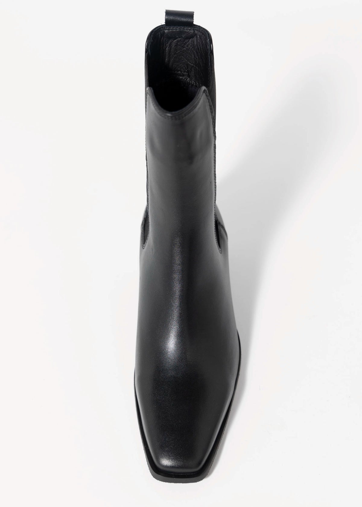 swatch_Black Leather nova roma western leather chelsea boot
