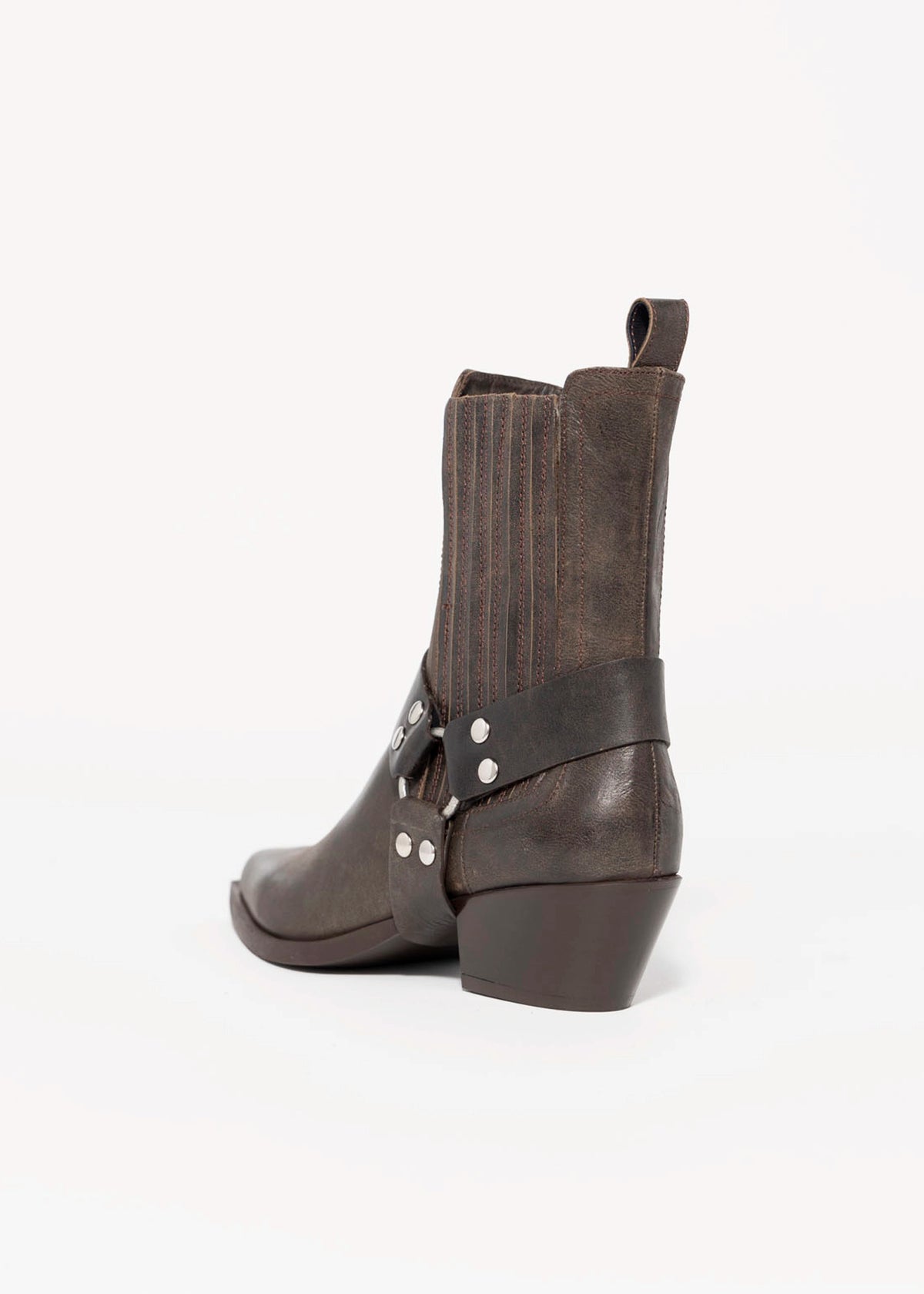 swatch_Brown Leather nova roma leather harness western boot