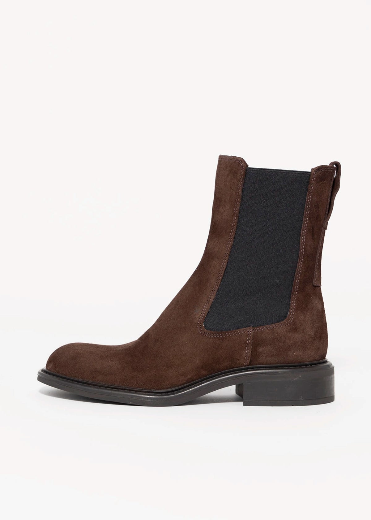 swatch_Brown Suede nova roma leather chelsea boot