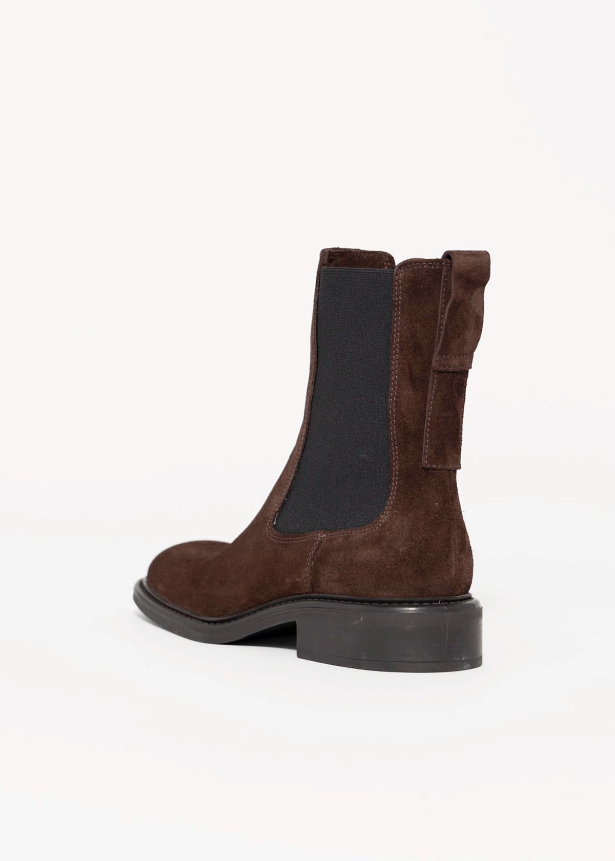 swatch_Brown Suede nova roma leather chelsea boot