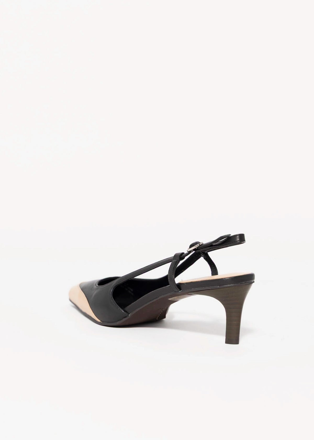 swatch_Black/Nude jeffrey campbell booshky two tone slingback pump