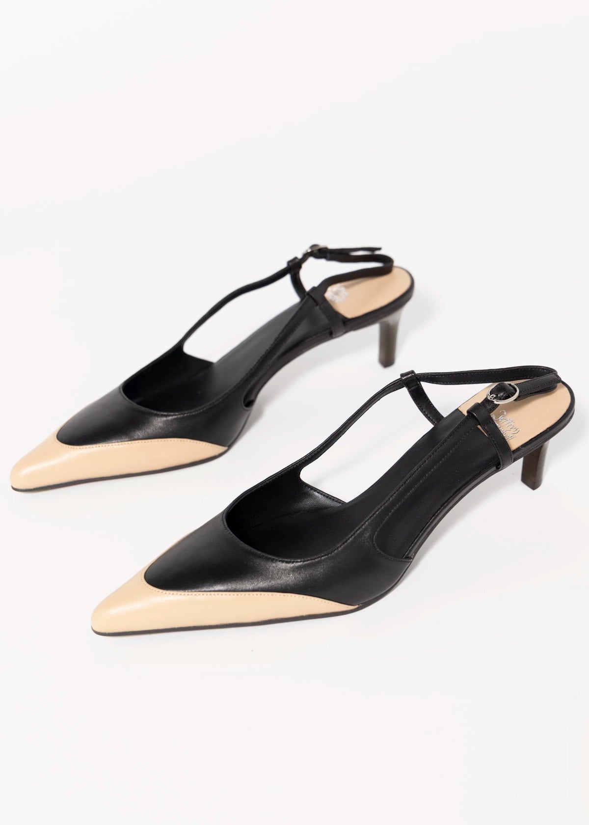 swatch_Black/Nude jeffrey campbell booshky two tone slingback pump