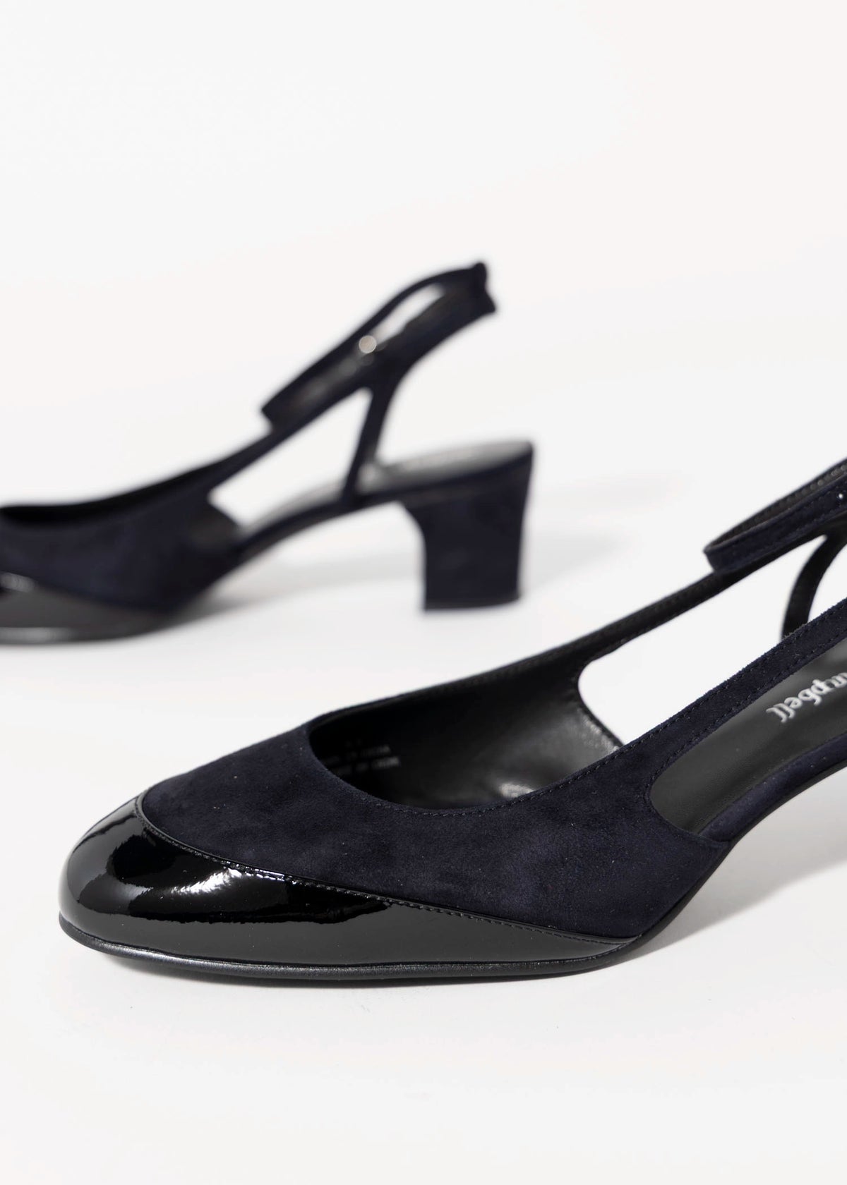 swatch_Navy/Black jeffrey campbell my dear suede pump