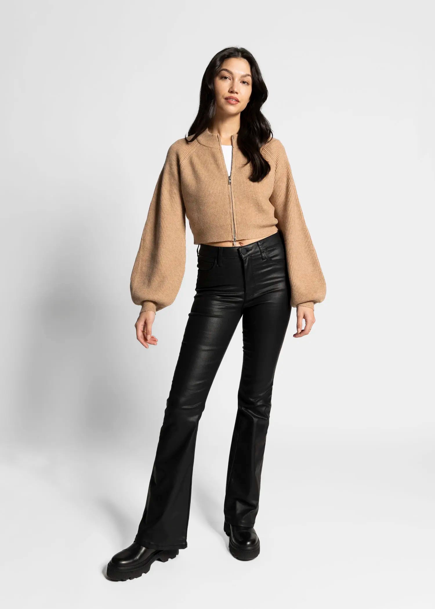 swatch_Camel jordana zip cardigan