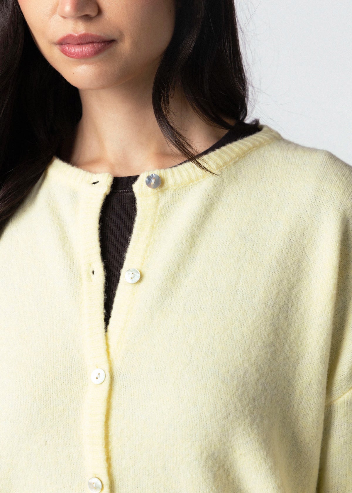 swatch_Butter oversized knit cardigan