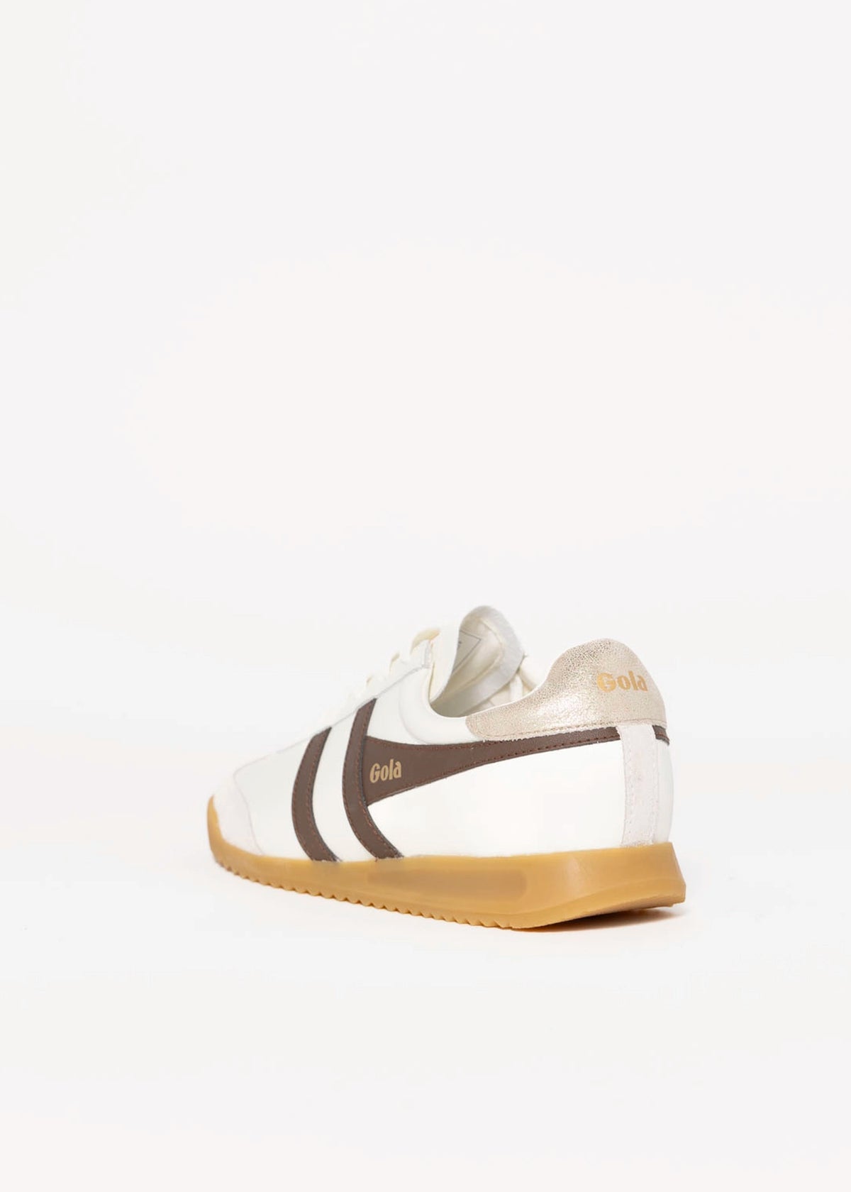swatch_White/Brown/Gold gola torpedo leather sneaker