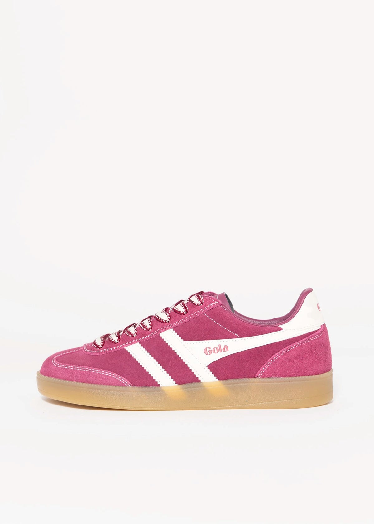 swatch_Cerise gola viper 78 suede sneaker