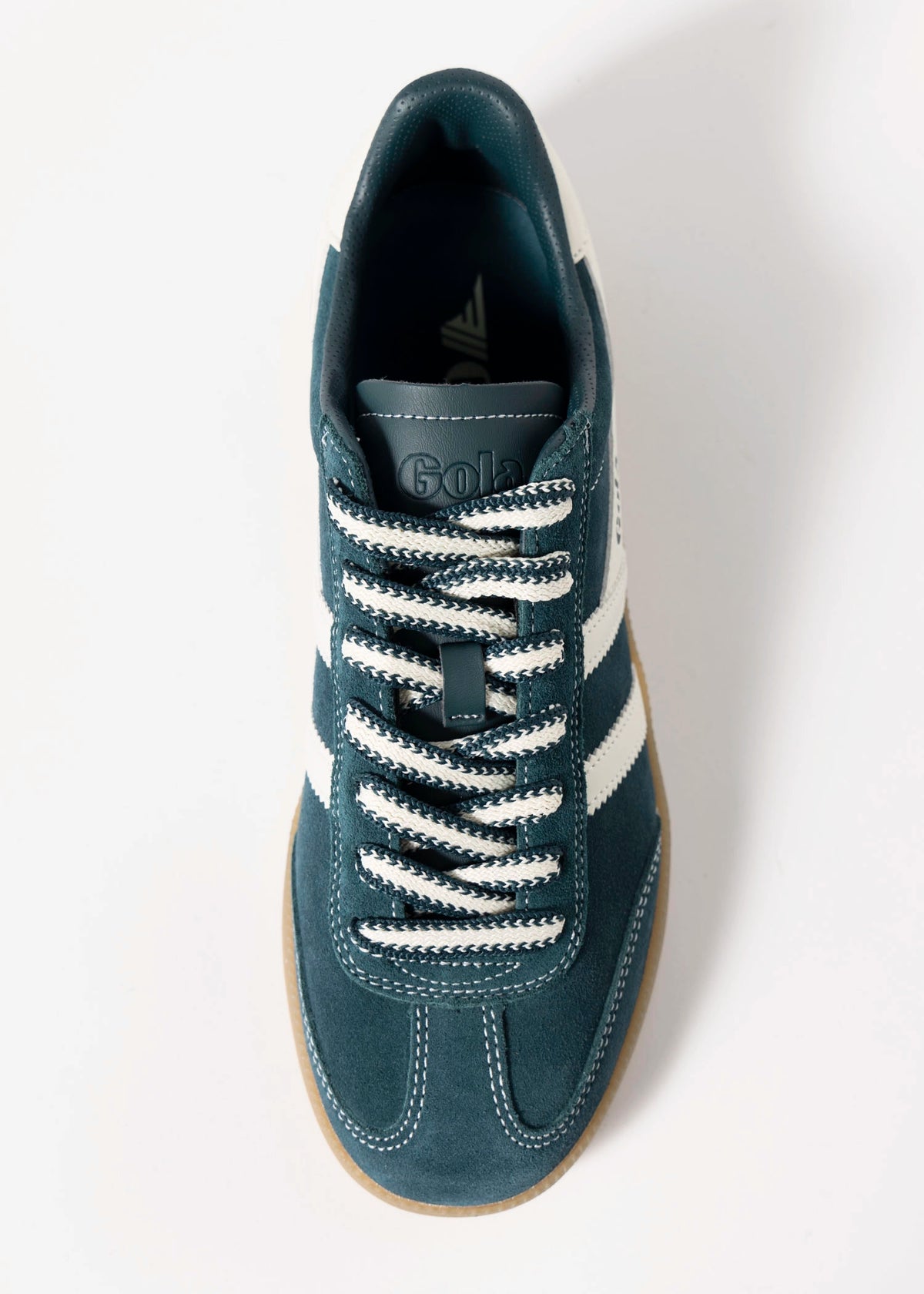 swatch_Dark Teal gola viper 78 suede sneaker
