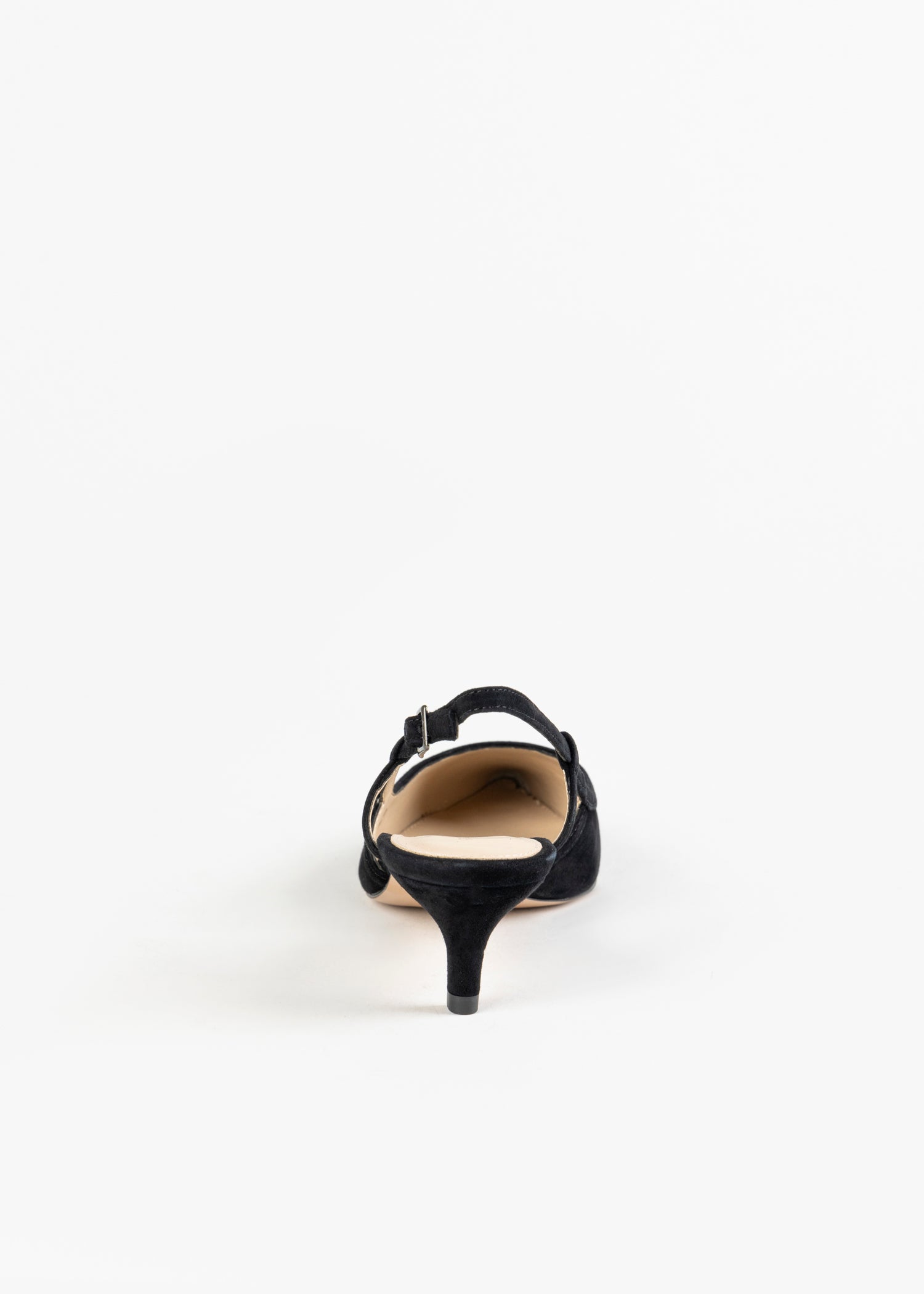 swatch_black suede deena slingback pump heels