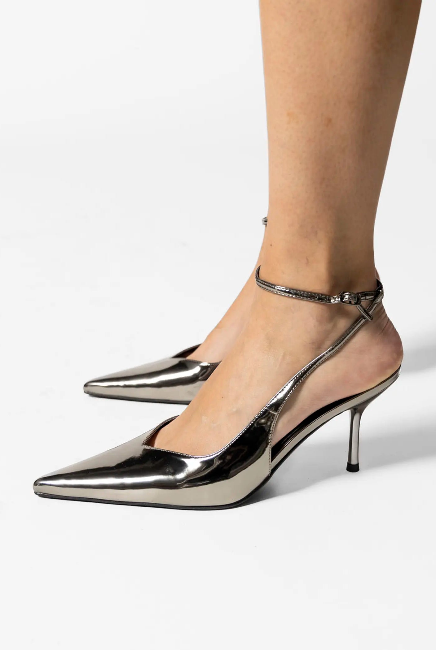 swatch_pewter executive slingback pump heels