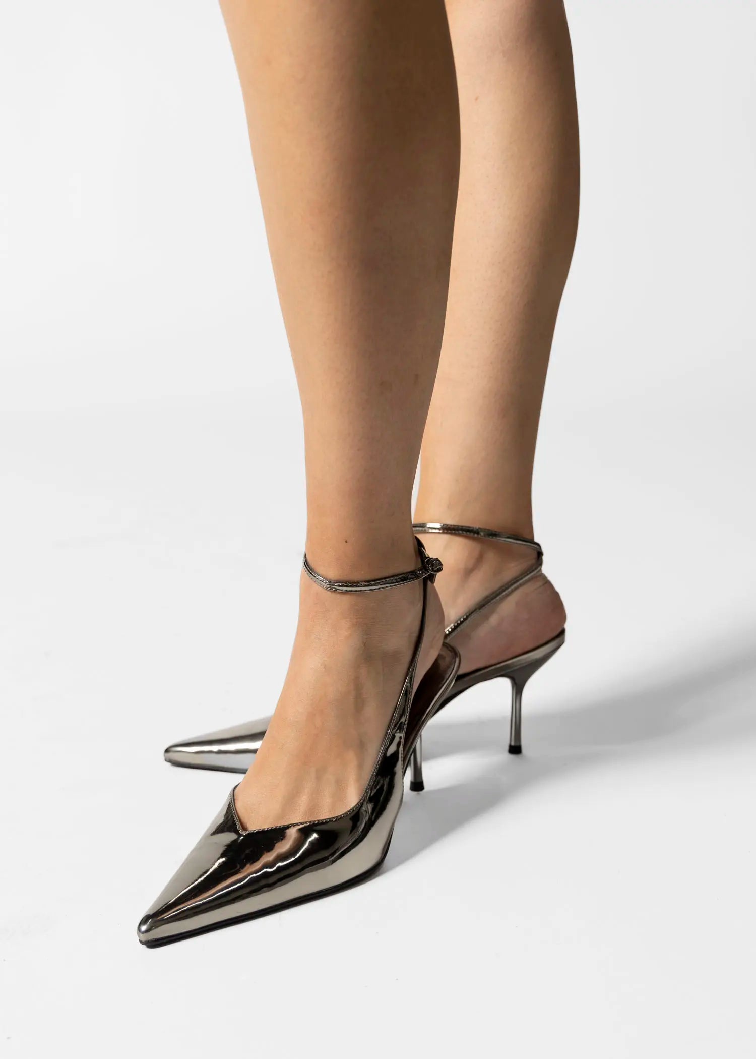 swatch_pewter executive slingback pump heels