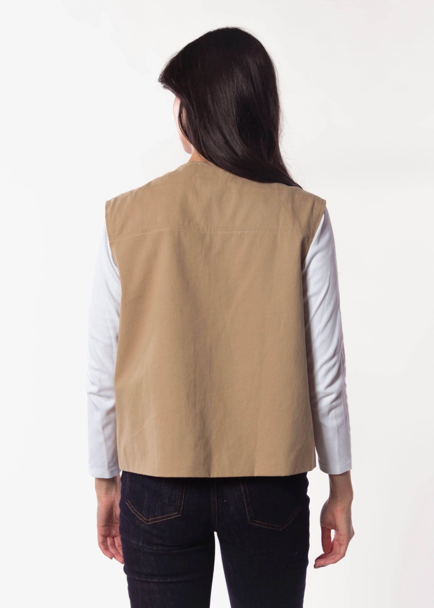 swatch_Khaki cargo vest