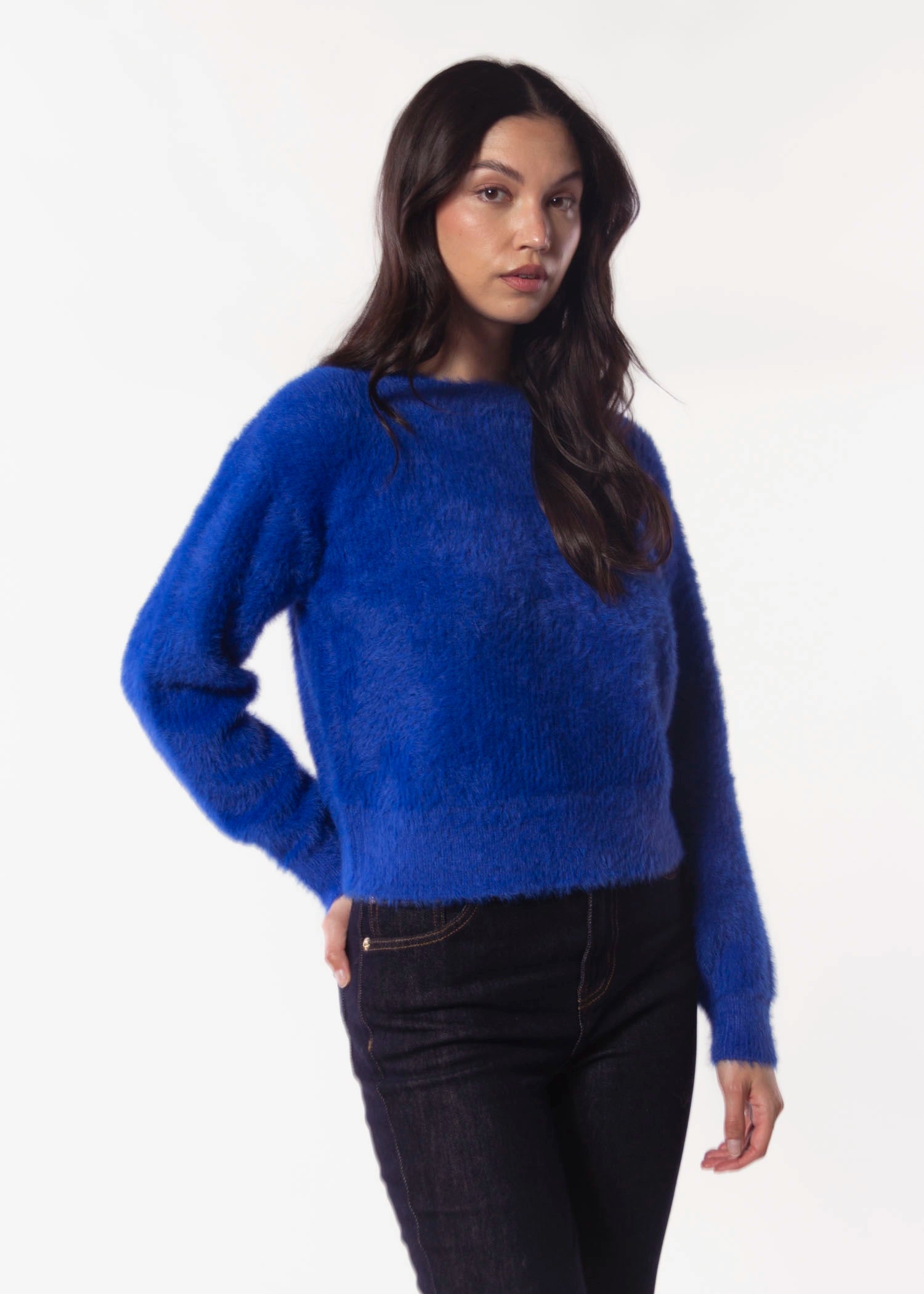 swatch_Cobalt fuzz sweater daze denim