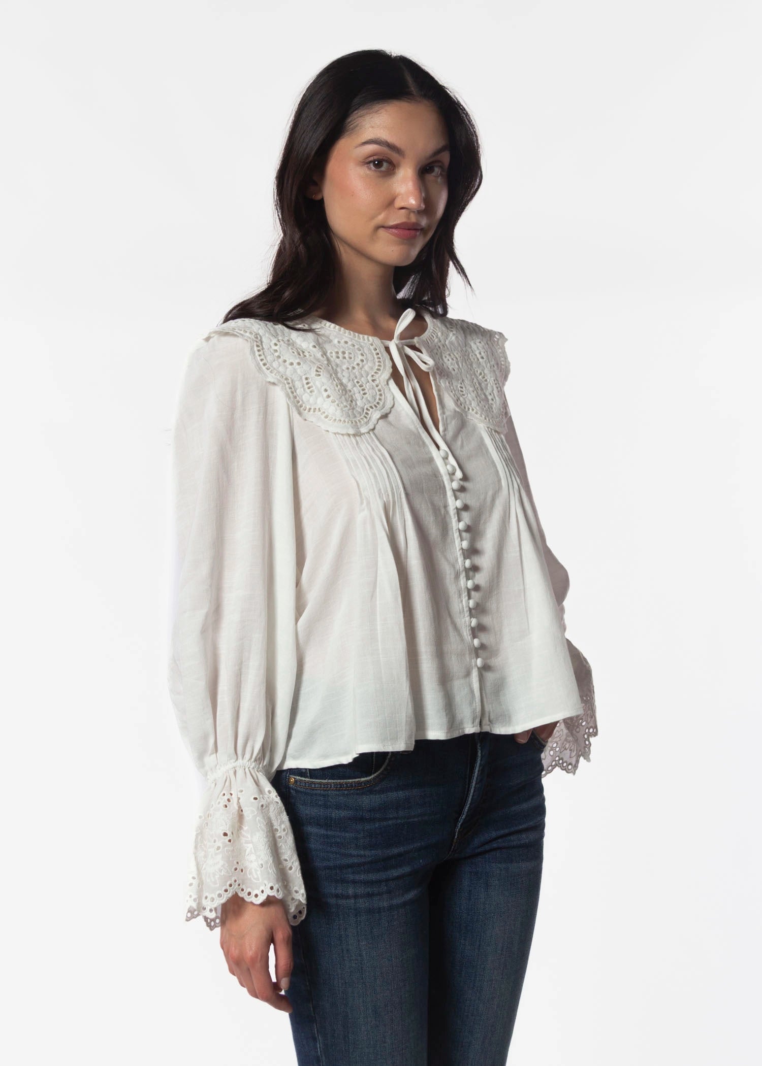 swatch_Eggshell dolly blouse heartloom tops