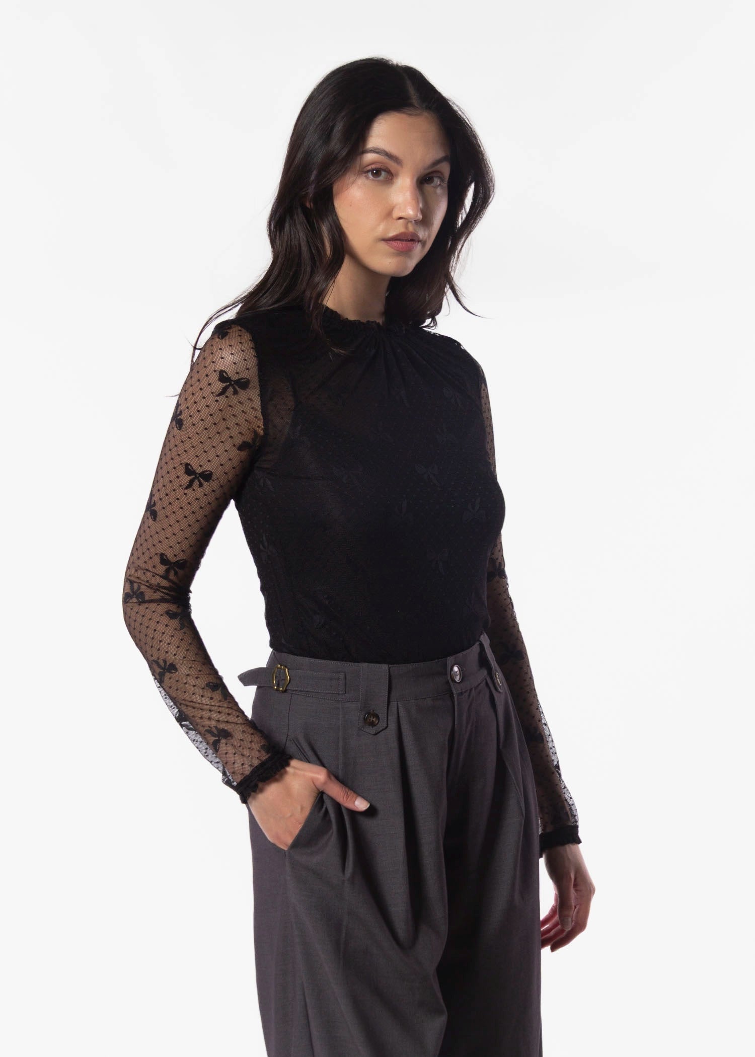 swatch_Black woodson sheer top