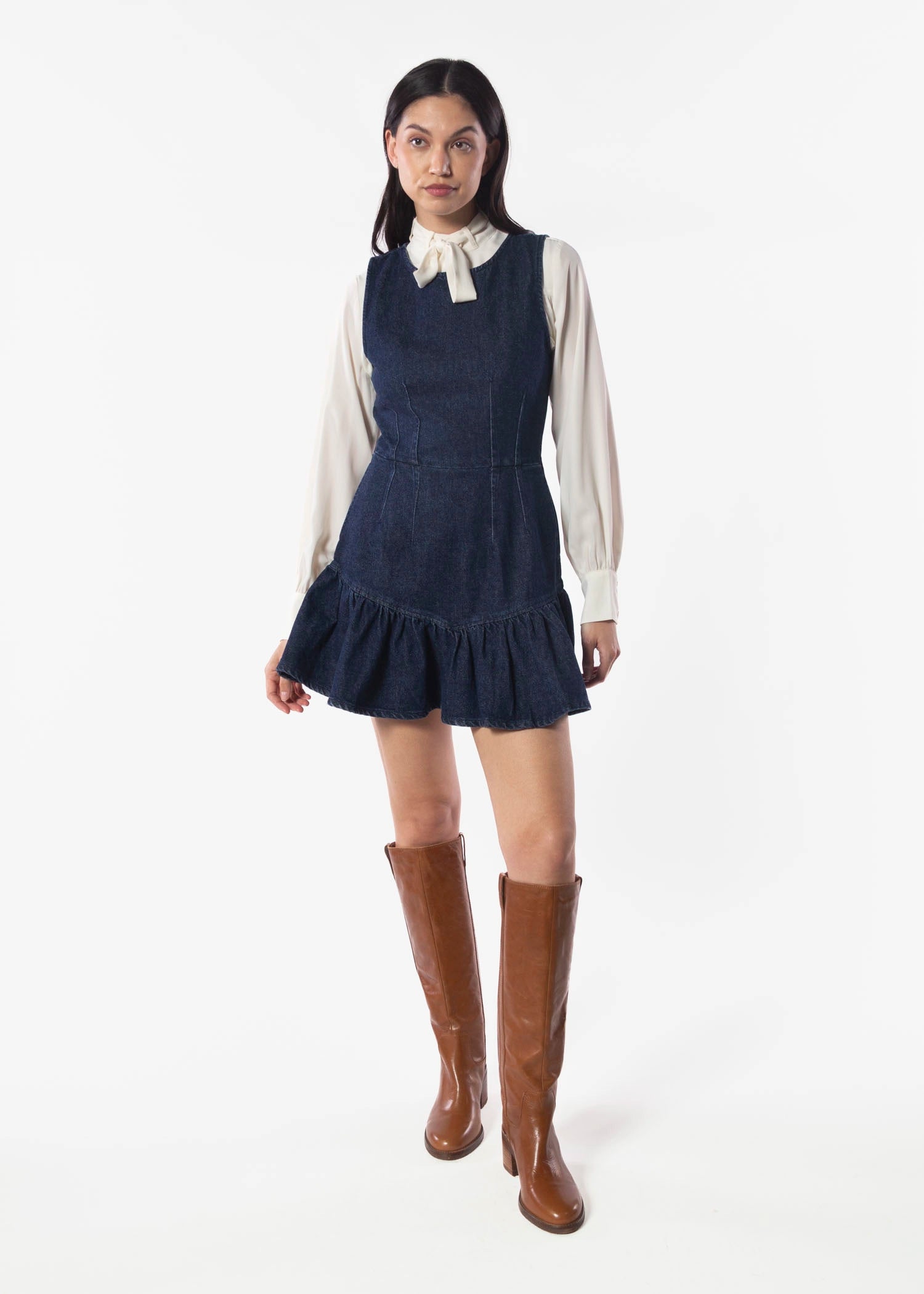 swatch_Denim Laurel denim dress