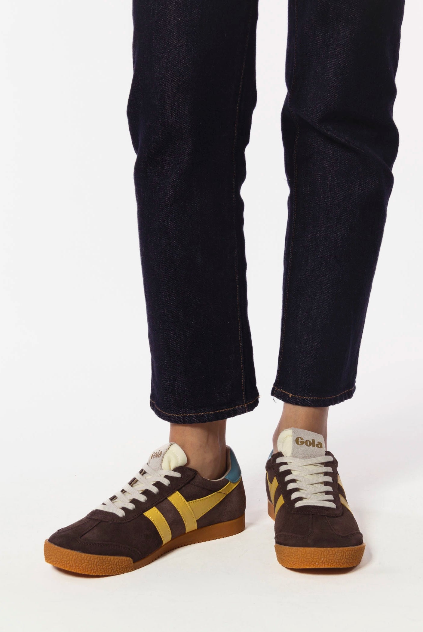 swatch_Mocha/Pollen elan sneaker gola