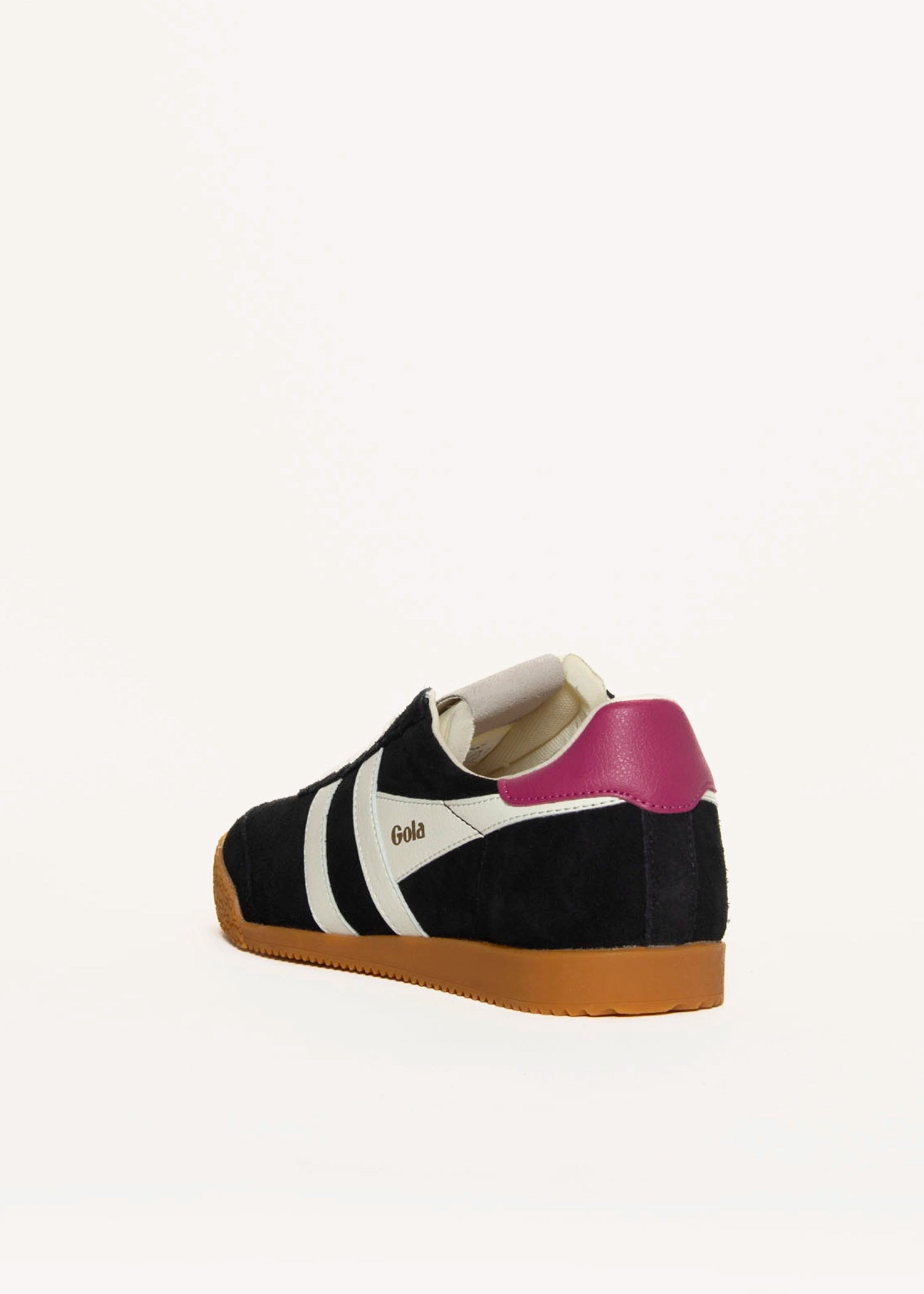swatch_Black/White/Fuchsia elan sneaker gola