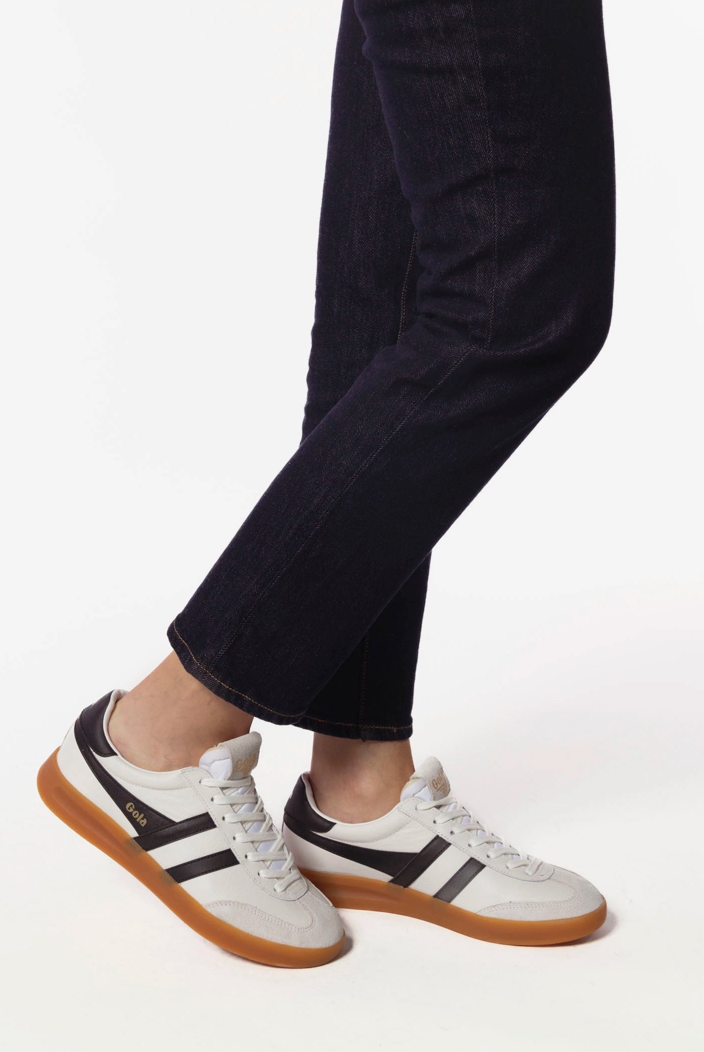 swatch_White/Black cyclone sneaker shoes gola