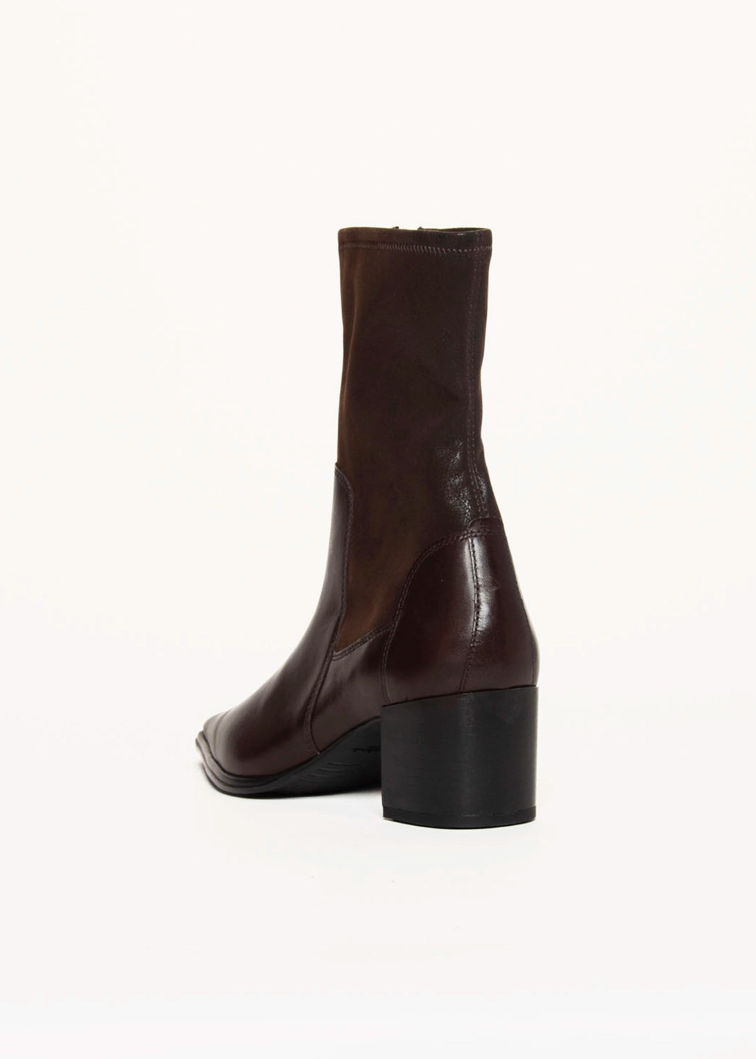 swatch_Chocolate Leather giselle boots vagabond shoes