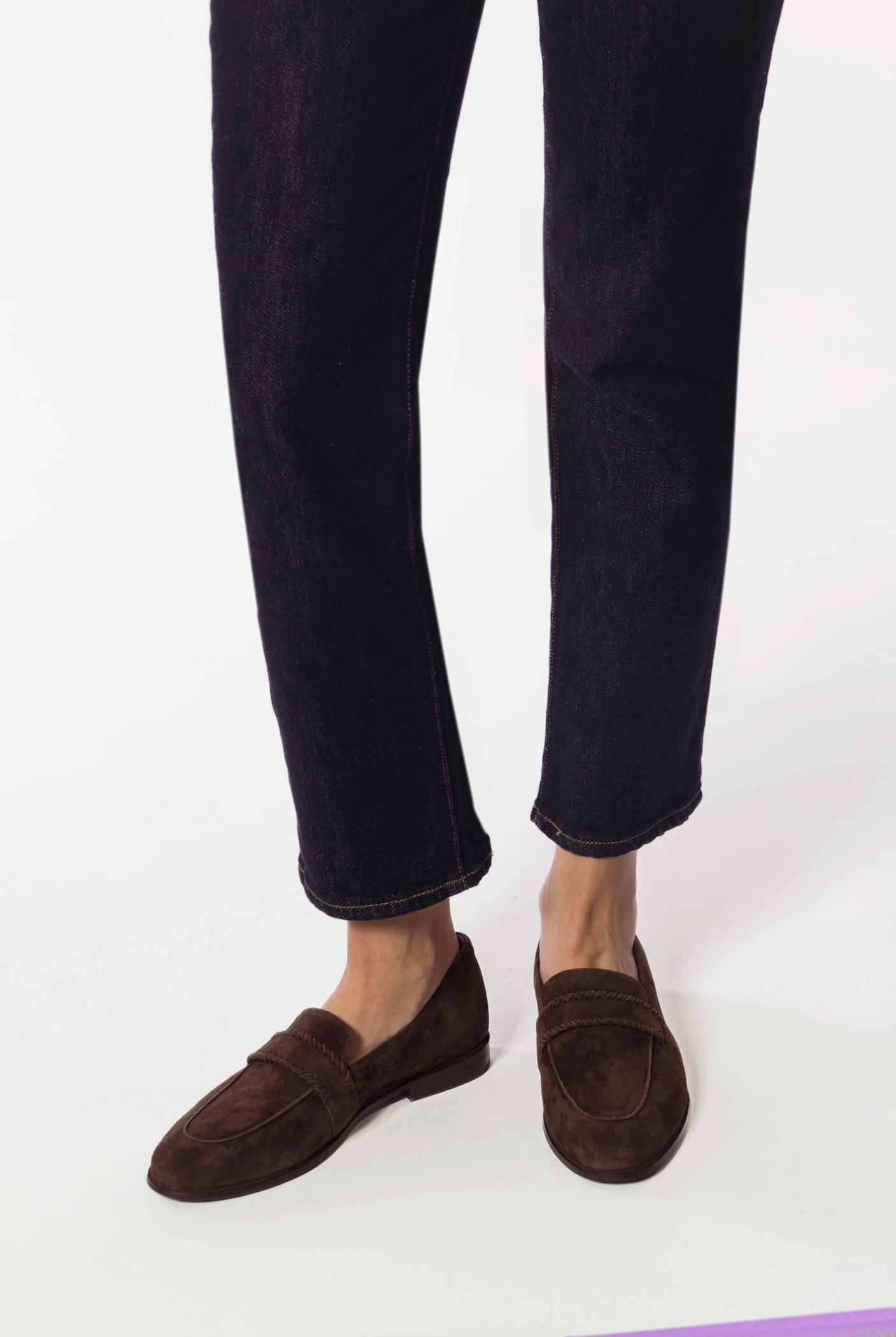 swatch_Chocolate Suede abbra loafer vaneli shoes