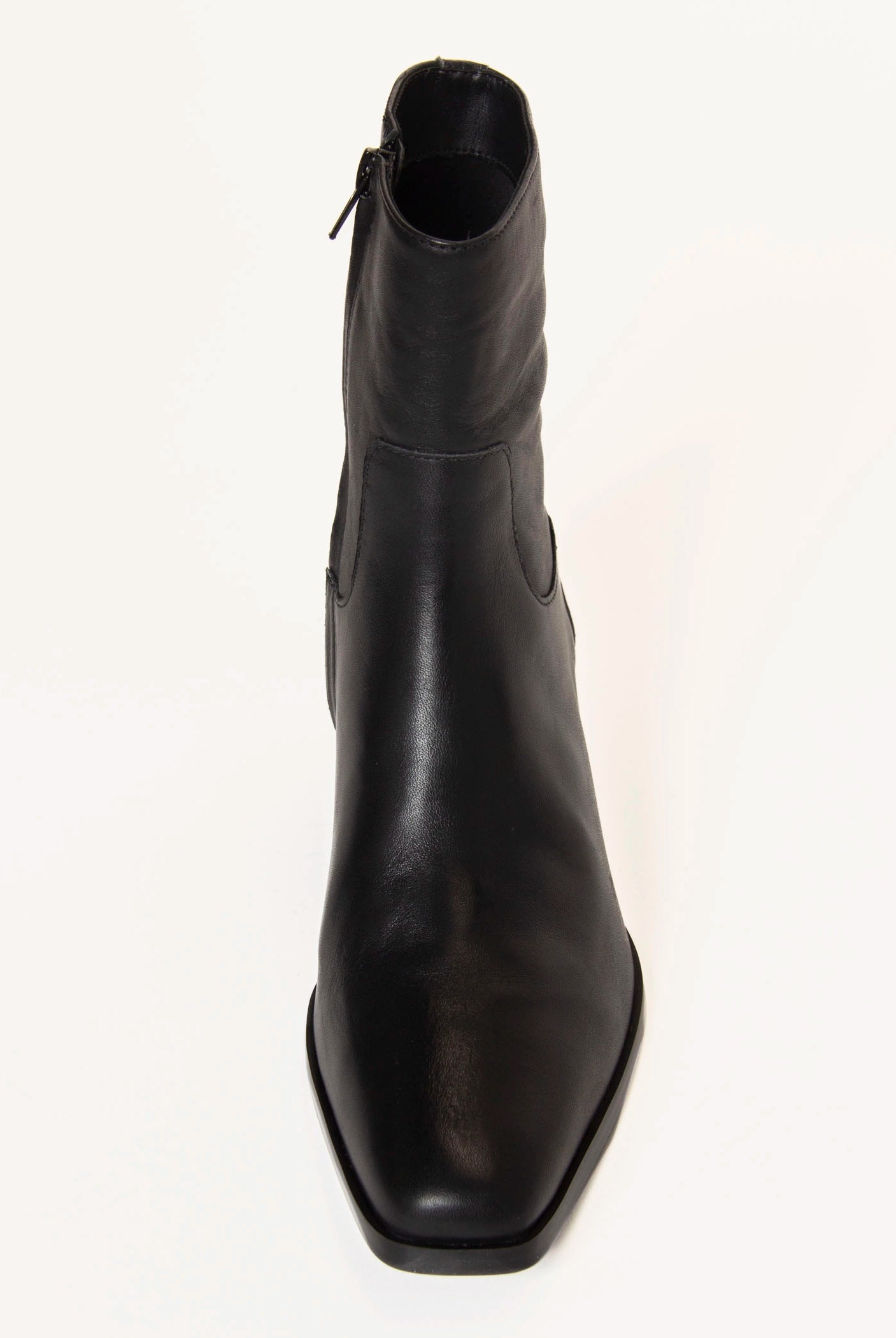 swatch_Black Leather daney boot shoes