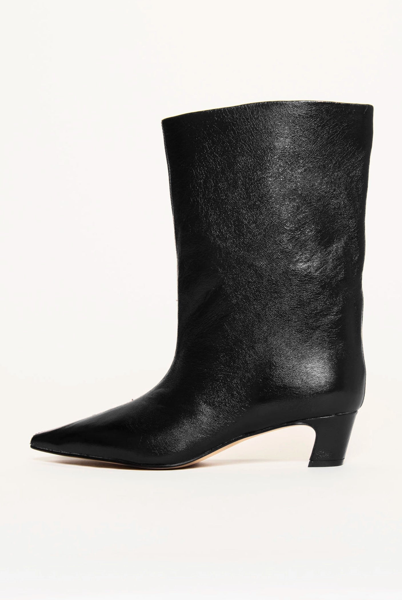 swatch_Black Crinkle lytton boot steve madden shoes