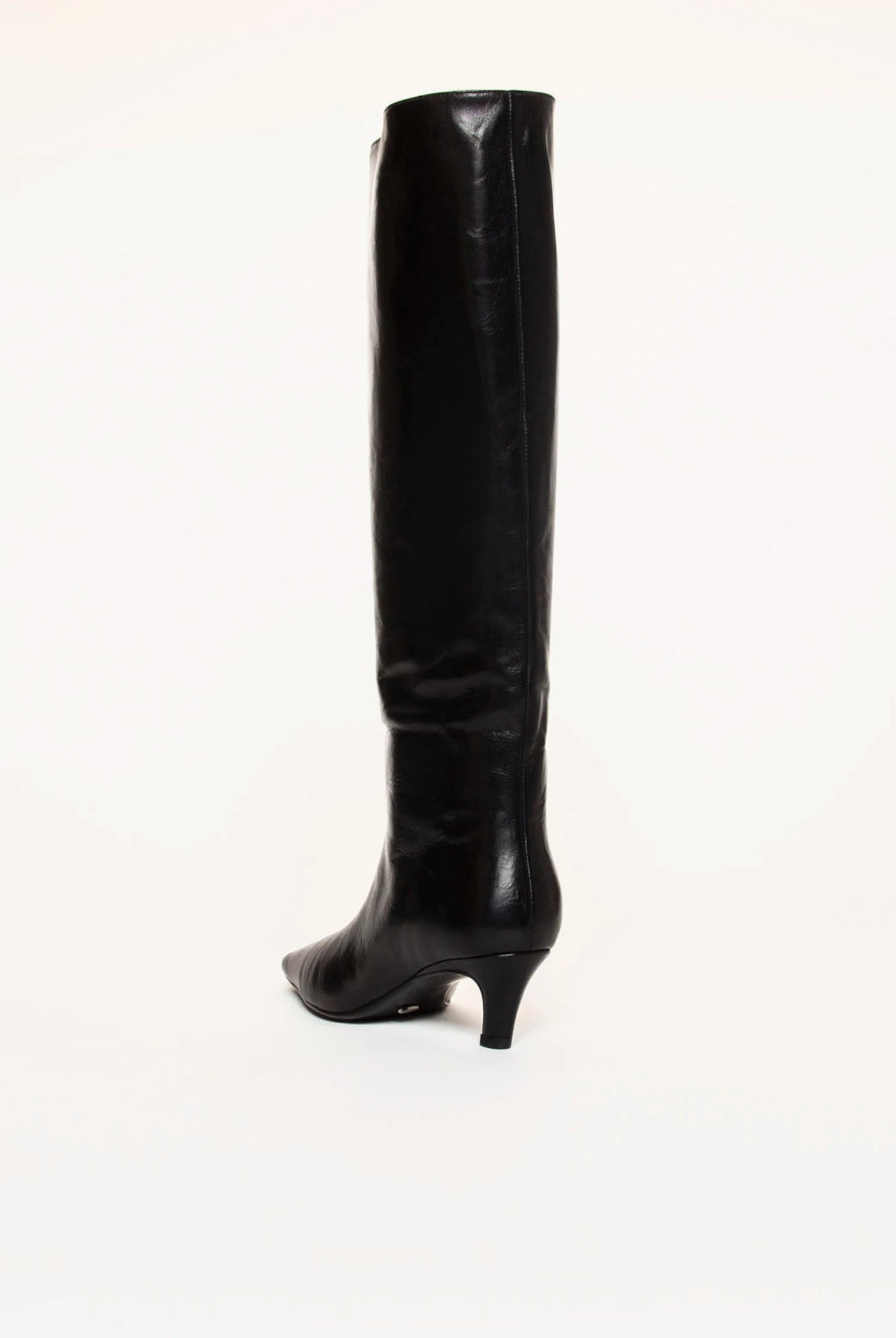 swatch_Black Leather evysa tall boot shoes