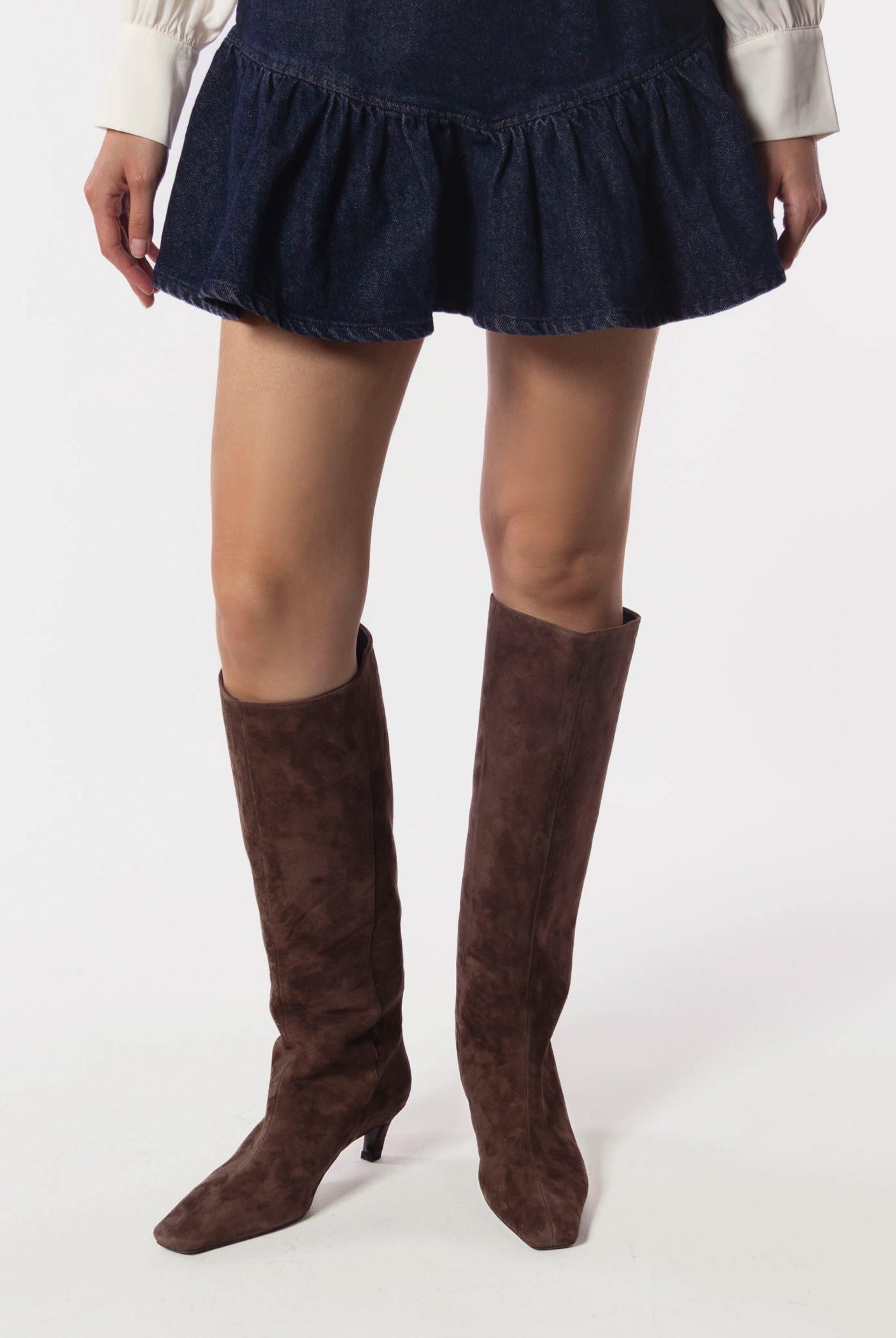 swatch_Espresso Suede evysa tall boot shoes