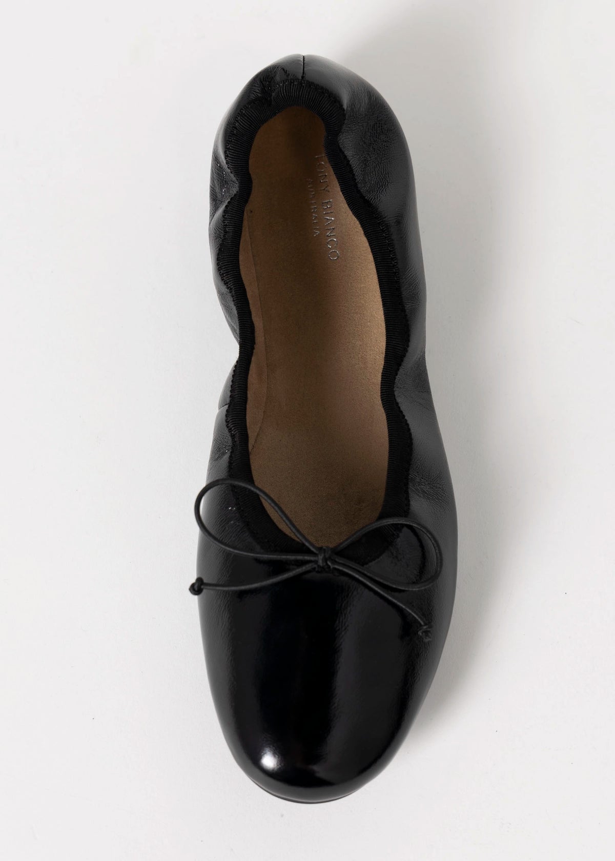 swatch_Patent Black tony bianco chelsea ballet flat