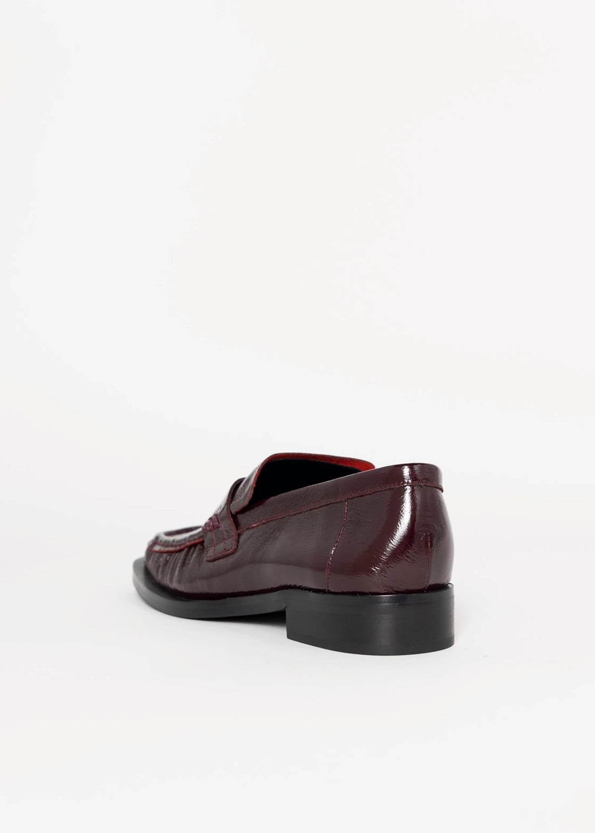 swatch_Wine Patent tony bianco grand patent leather loafer